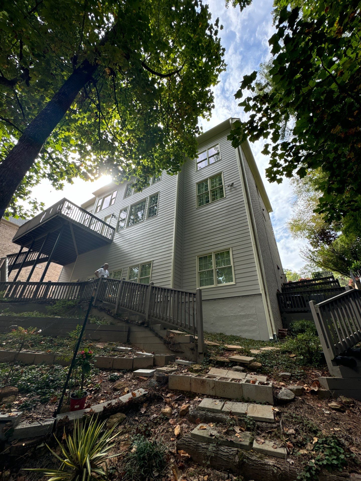 Full Exterior Painting and Trim Refinishing in Duluth, Georgia by Swift Home Renovations