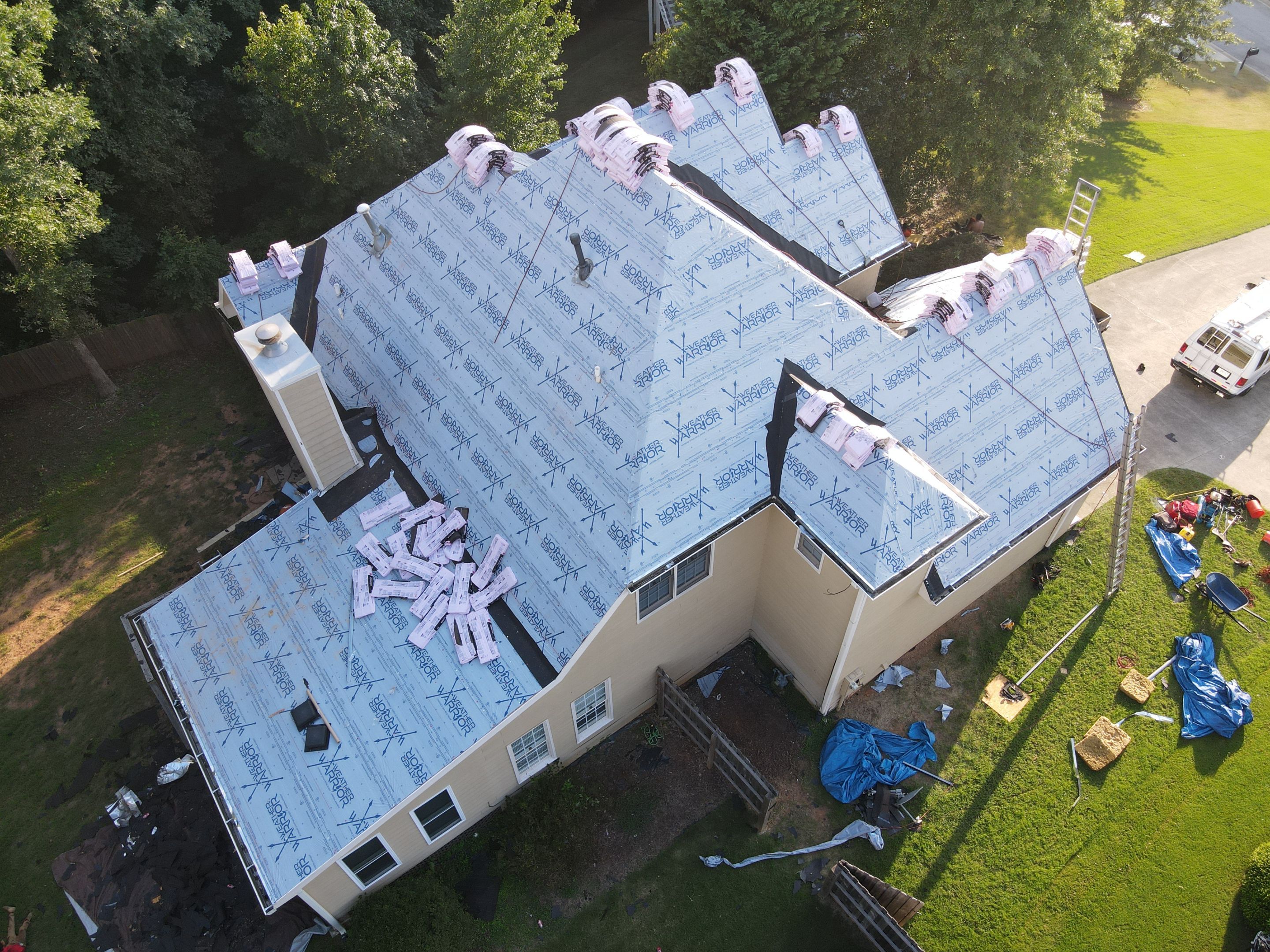 Residential Roofing Installation using Owens Corning by Inspector Roofing and Restoration