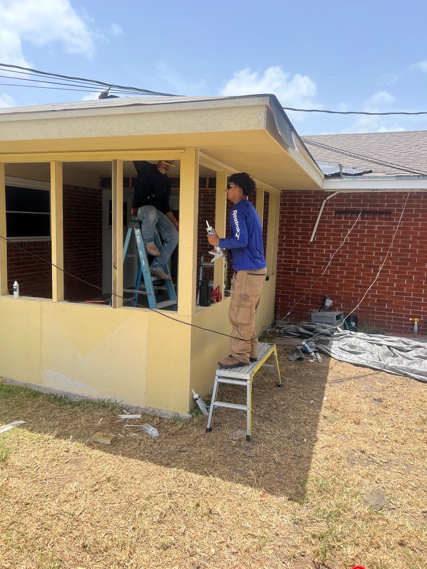 Screened in, on Spicewood by Bayfront Roofing and Construction