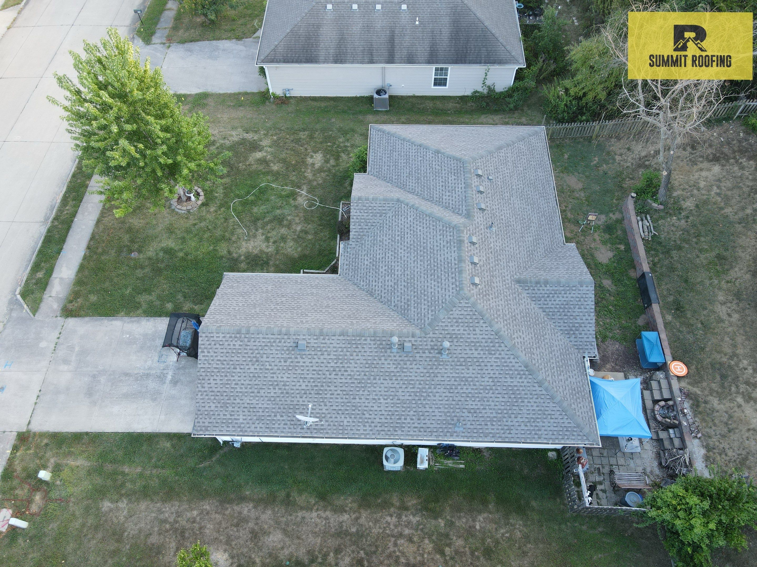 Architectural Shingle Roof Replacement and Decking Repair in Columbia by Summit Roofing