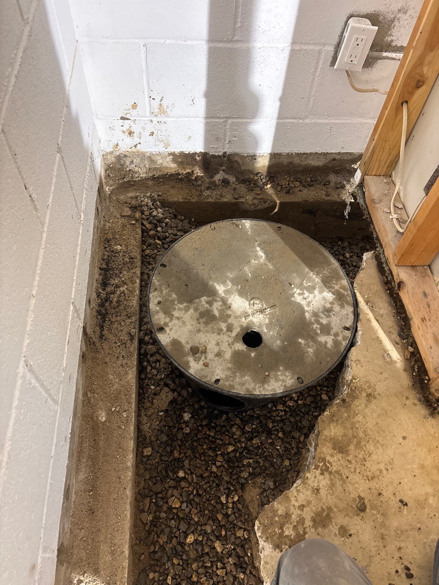 Interior Drain Tile & Foundation Crack Repair in St. Anthony, MN by Waterproofing Northeast