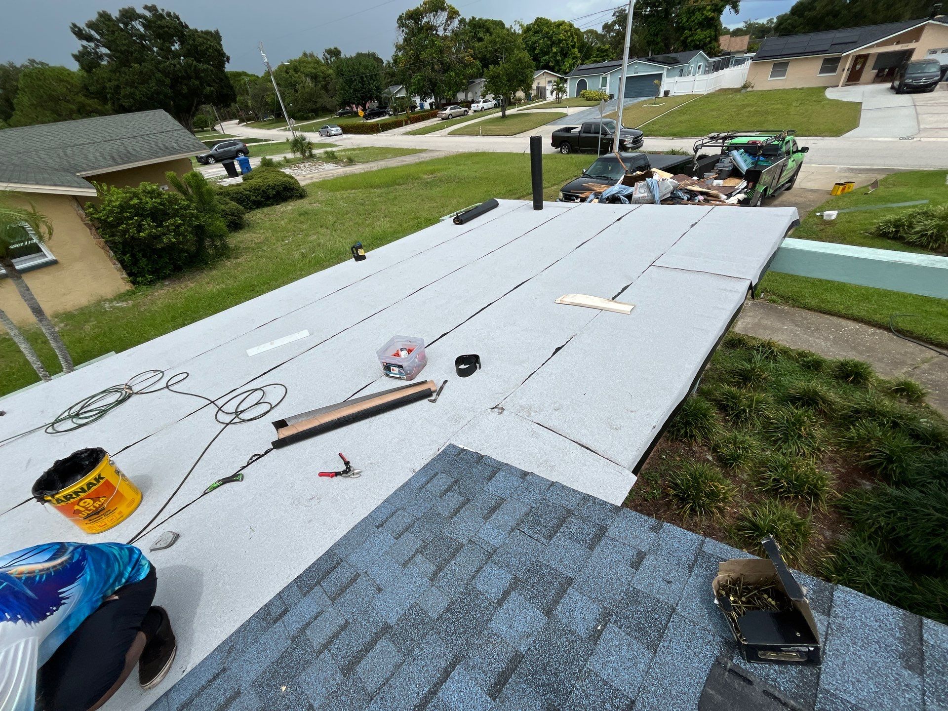 Project in St. Petersburg 33712 by Mitchell Roofing Company LLC 