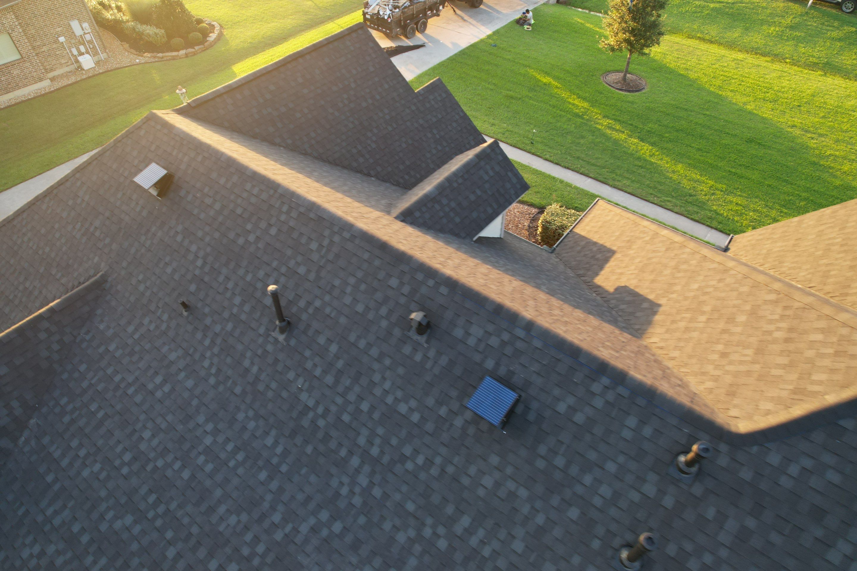 TAMKO Titan XT Rustic Black by STX Roofing