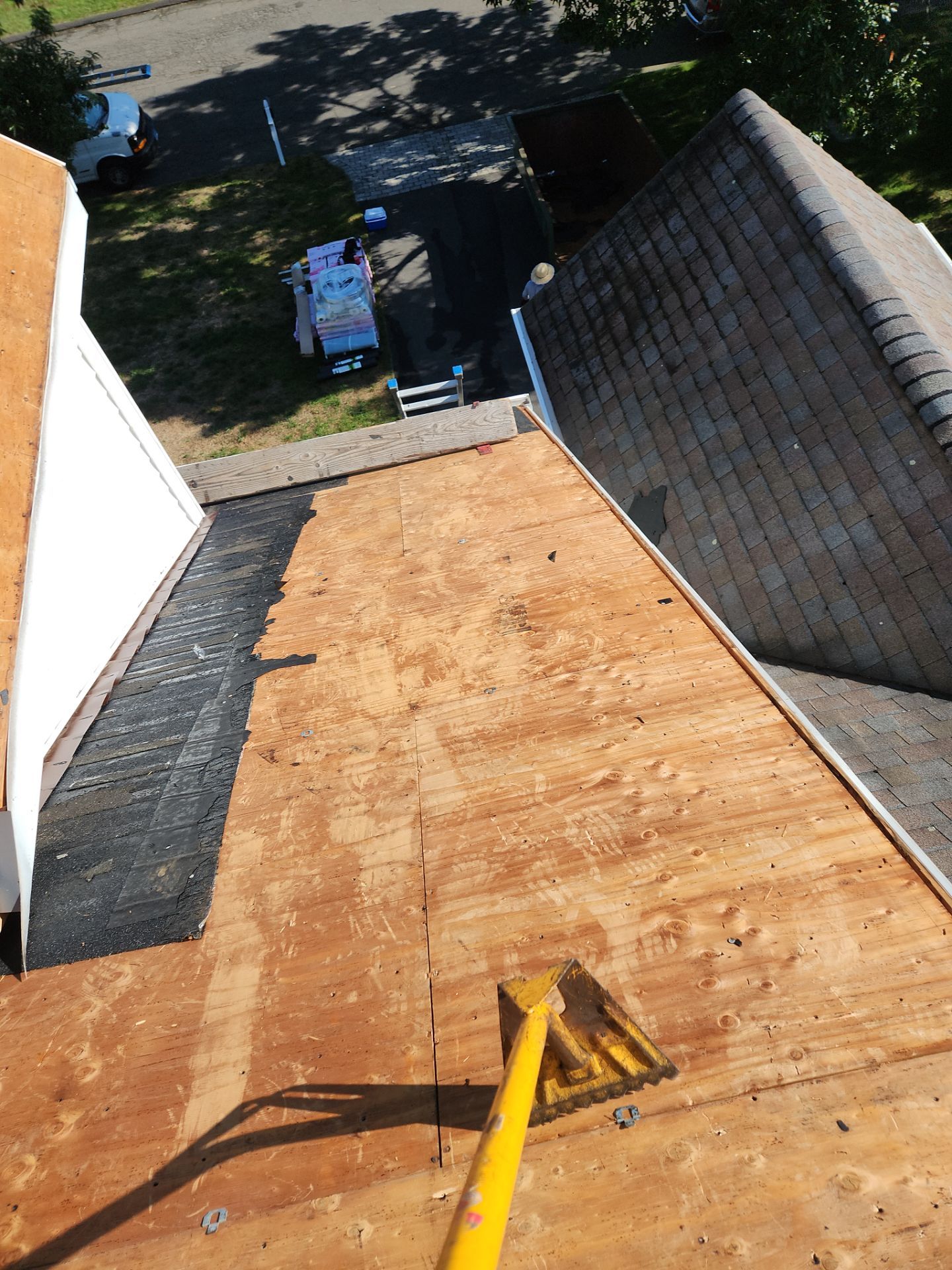 Residential Roofing Installation using Owens Corning TruDefinition Duration AR - Driftwood by A Plus Exterior