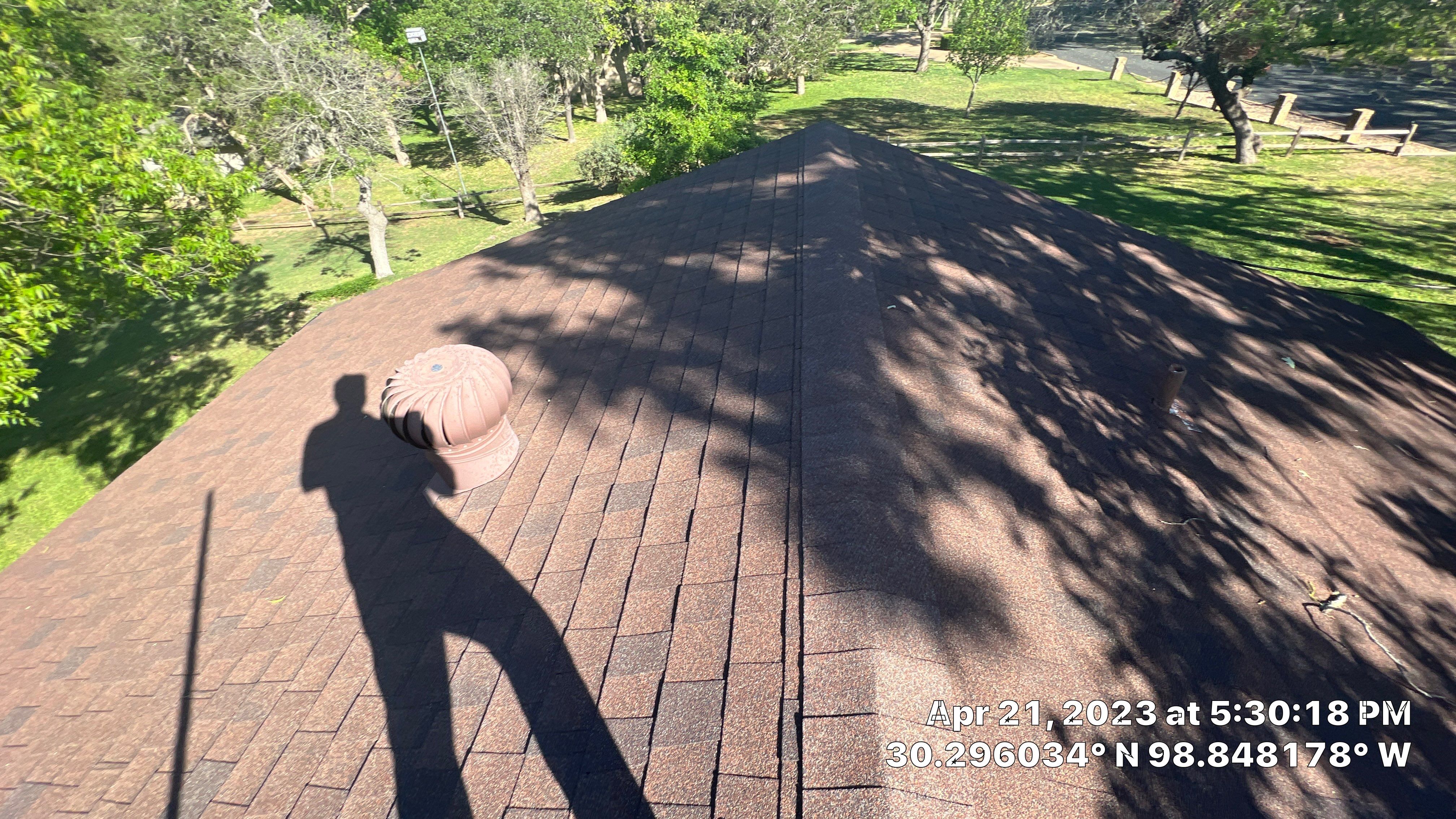 Fredericksburg Hail Damage Restoration and Full Roof Replacement by Caliber Restoration LLC