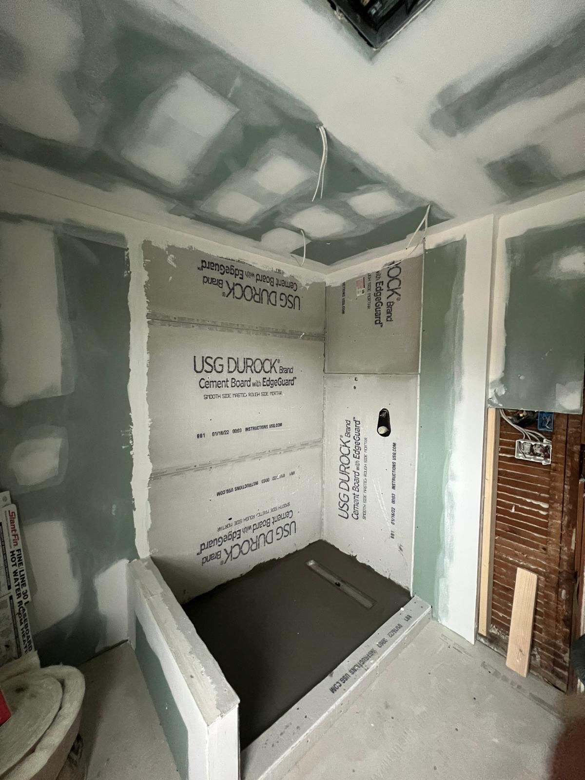 Bathroom Remodel using Tile by Home Concepts Construction