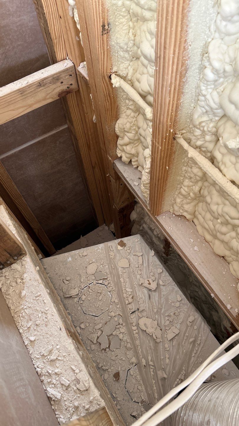 Floor to Ceiling Fireplace Surround by Footprints Floors of Nashville