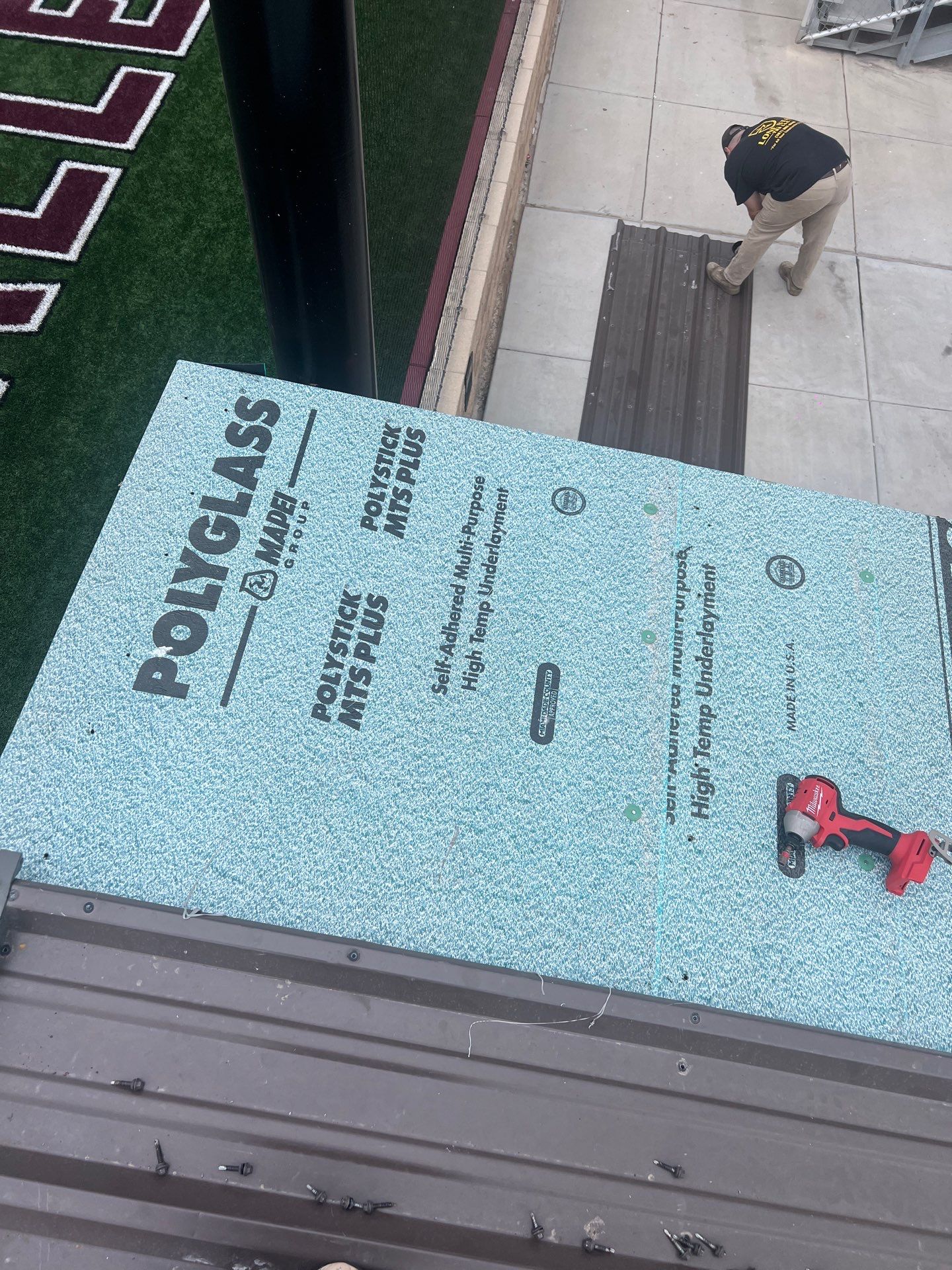 Wildcat Dugout by Bayfront Roofing and Construction