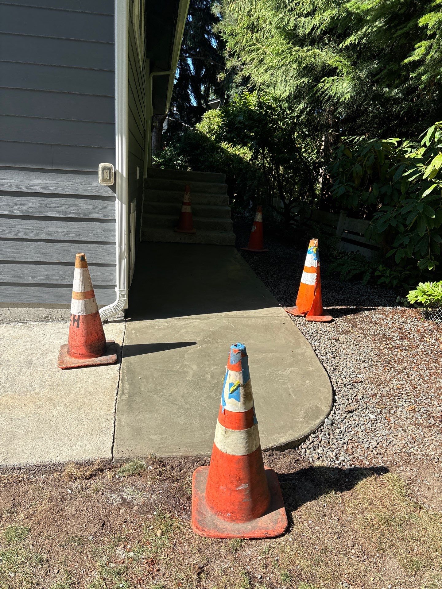 Epoxy Stairs & Sealcoat Driveway Application by Jireh Asphalt & Concrete Inc 