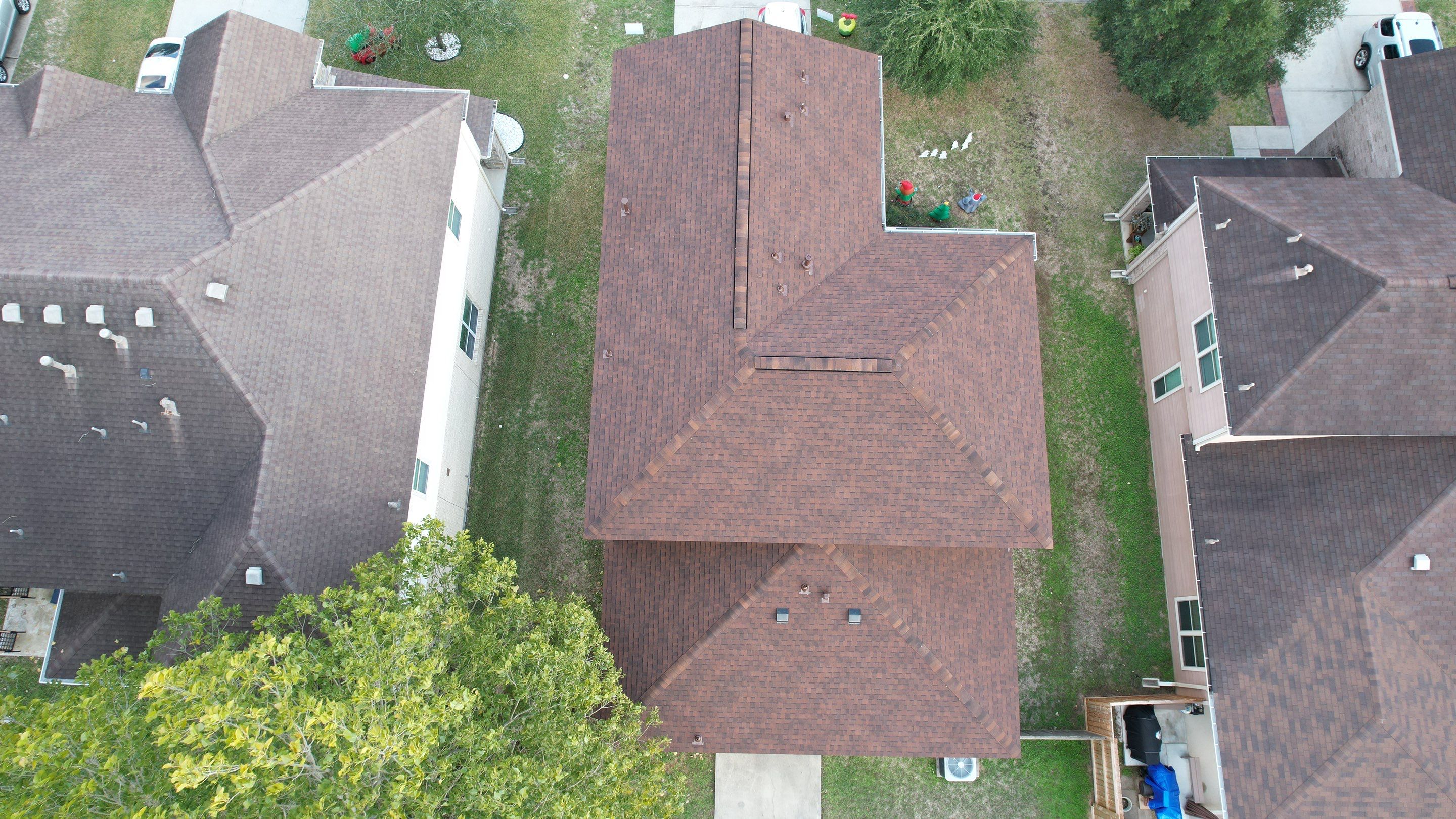 Autumn-Red Shingle Roof Replacement — Spring, TX by PL Roofing & SB Roofing, LLC.