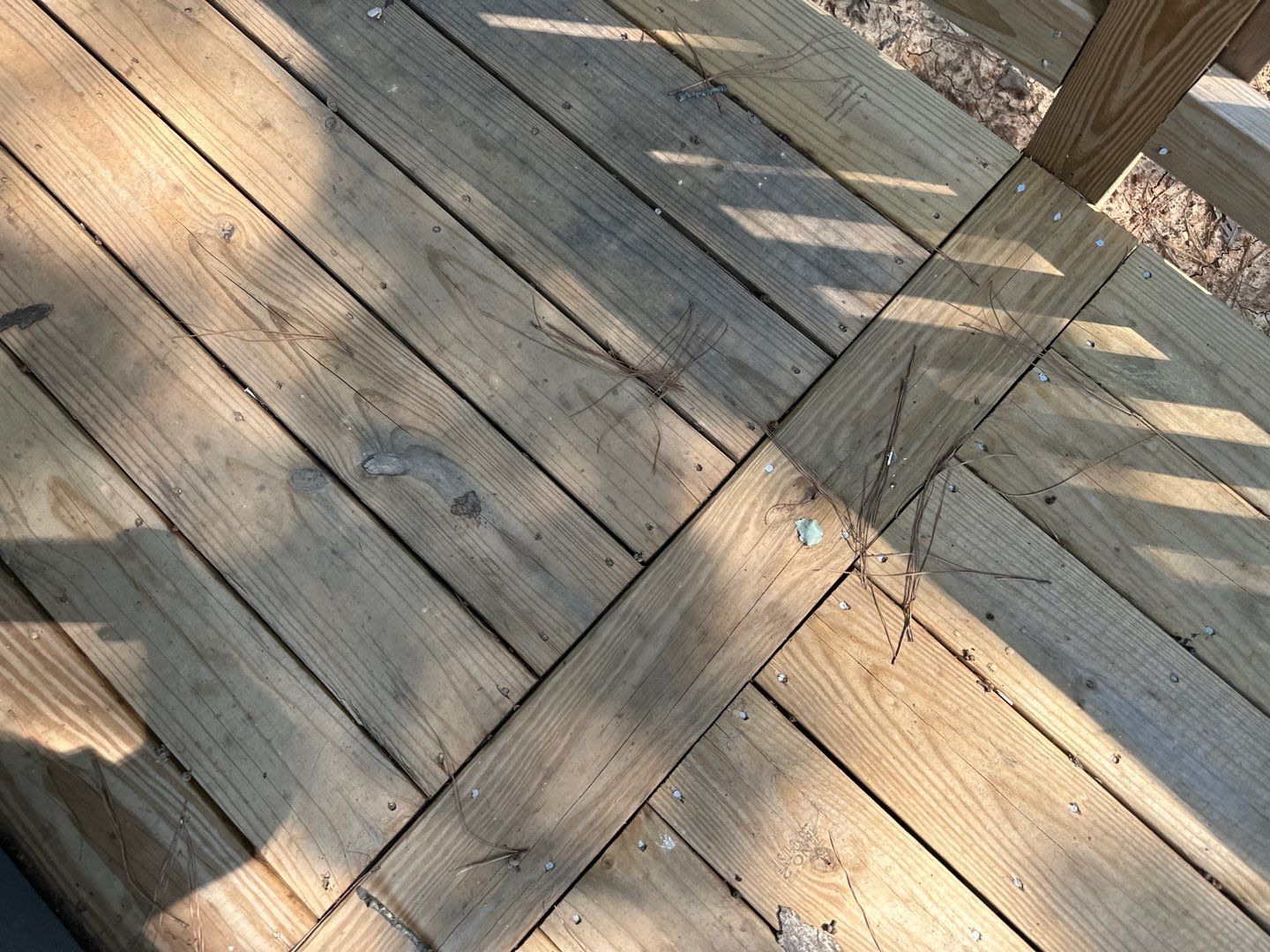 Weathered Deck using Wood Sealant by DuraSeal
