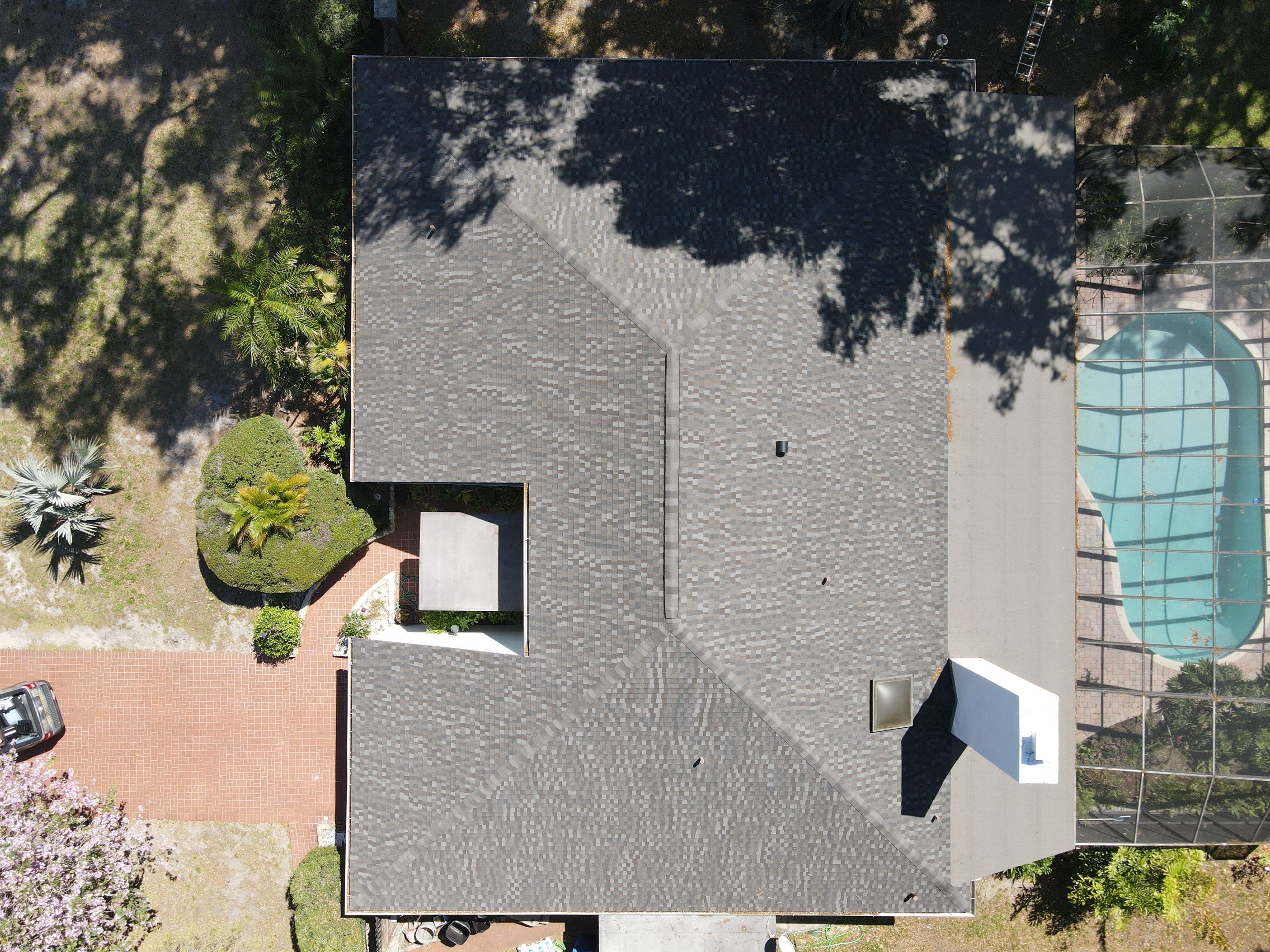 Roof replacement in Brandon, FL. by Steadfast Roofing