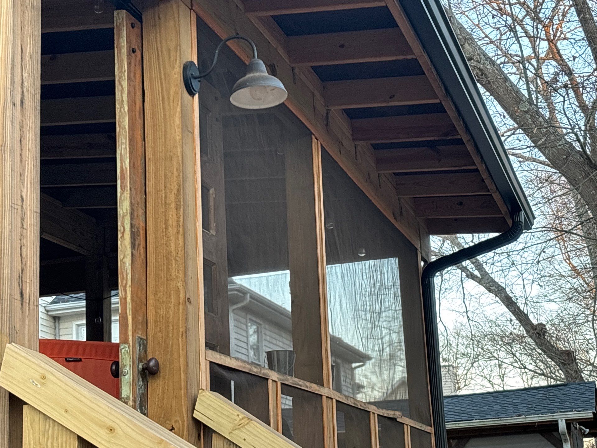 Screened Porch using Wood Sealant by DuraSeal