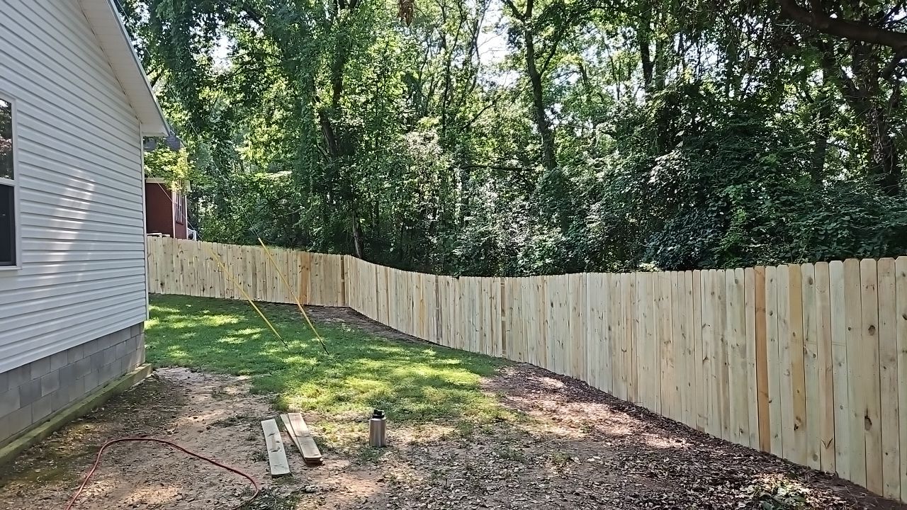 Berry Road - Fence Installation  by Pillar and Pine