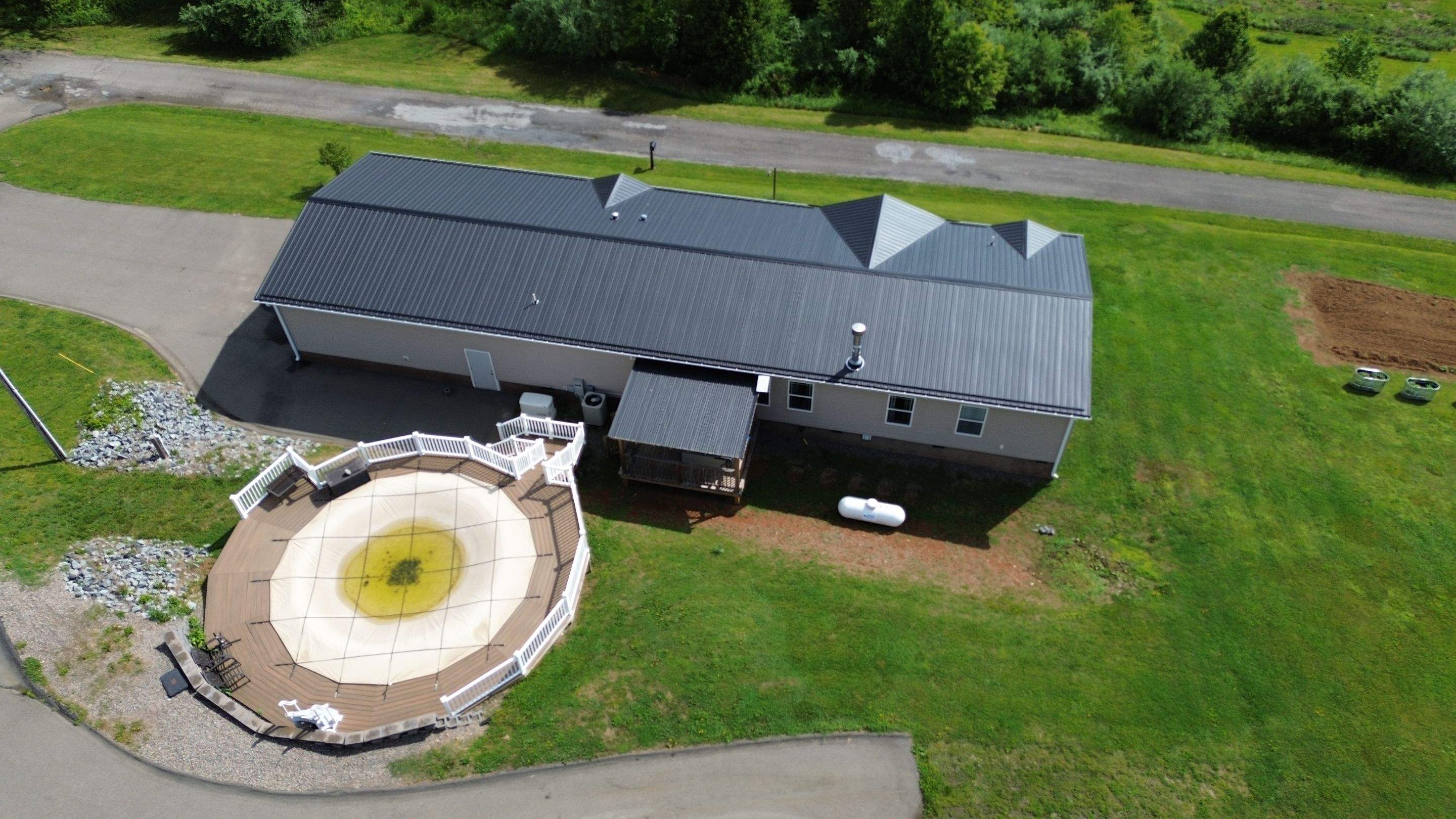 Black Frost AG Panel by Omnia Roofing