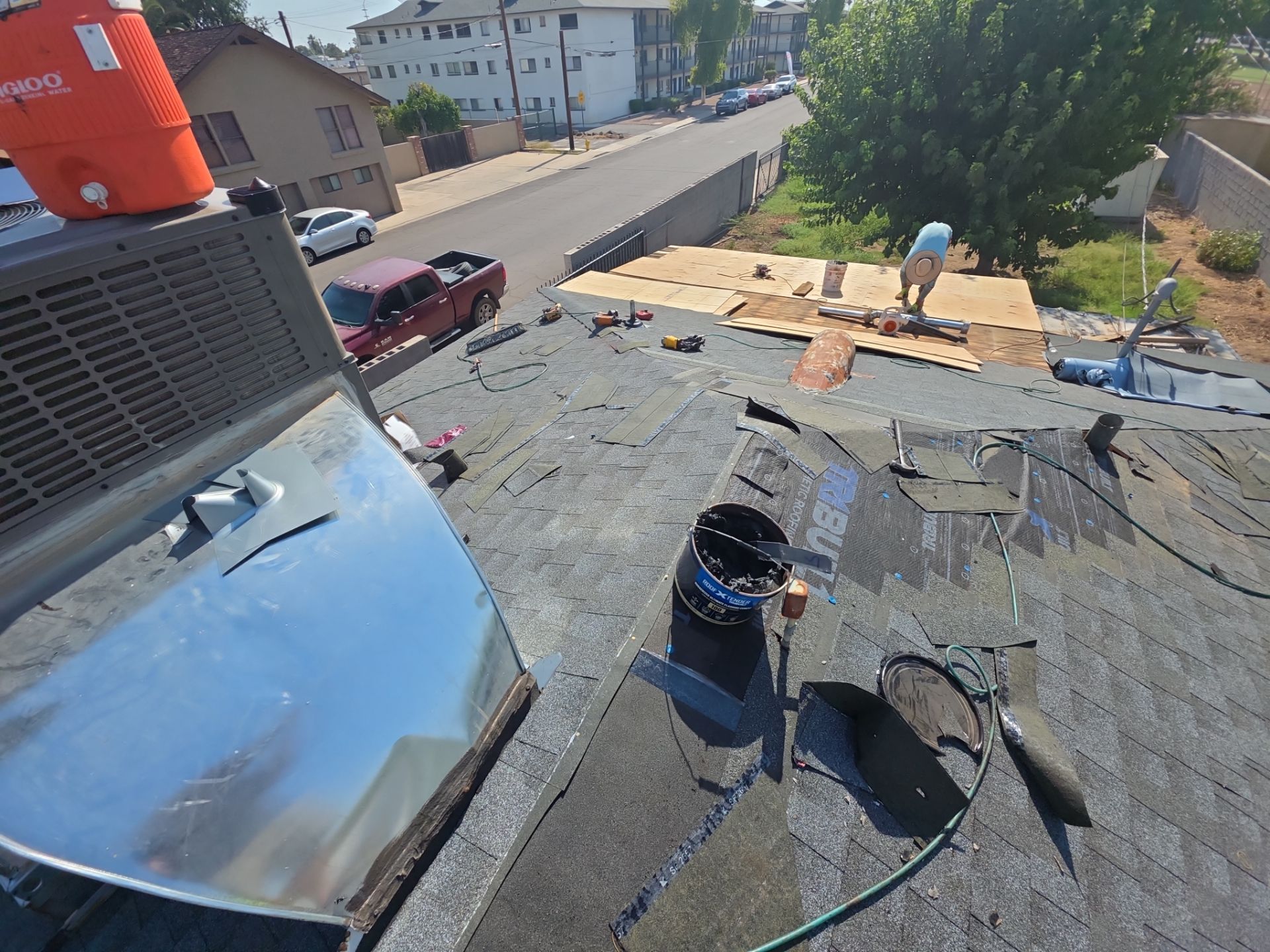 Residential Roof Install using GAF by Weather-Tite Roofing