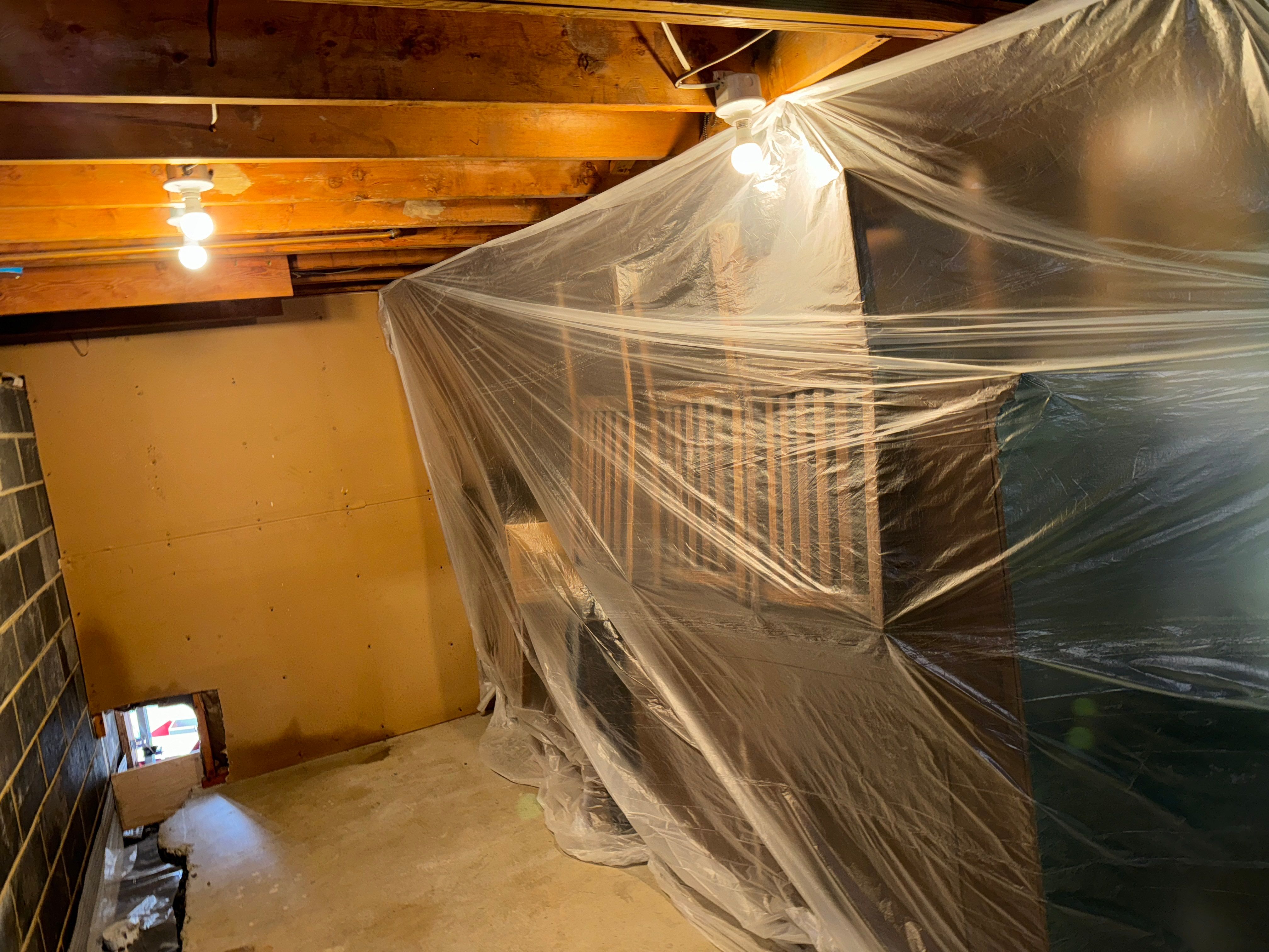 Interior French Drain in Bernardsville NJ by Pure Service Pro, LLC 