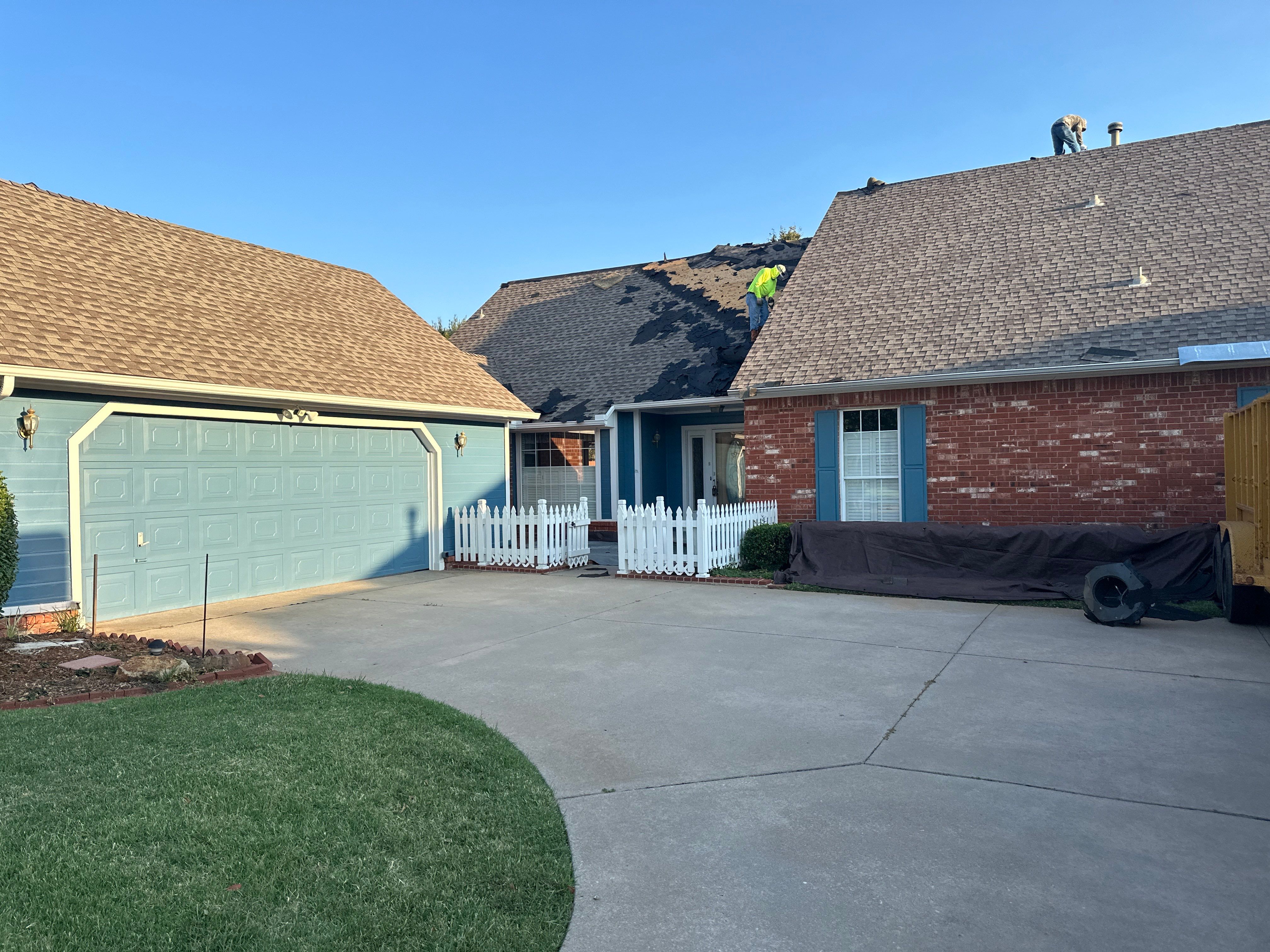 Residential Roofing Installation using GAF by Castillo Roofing