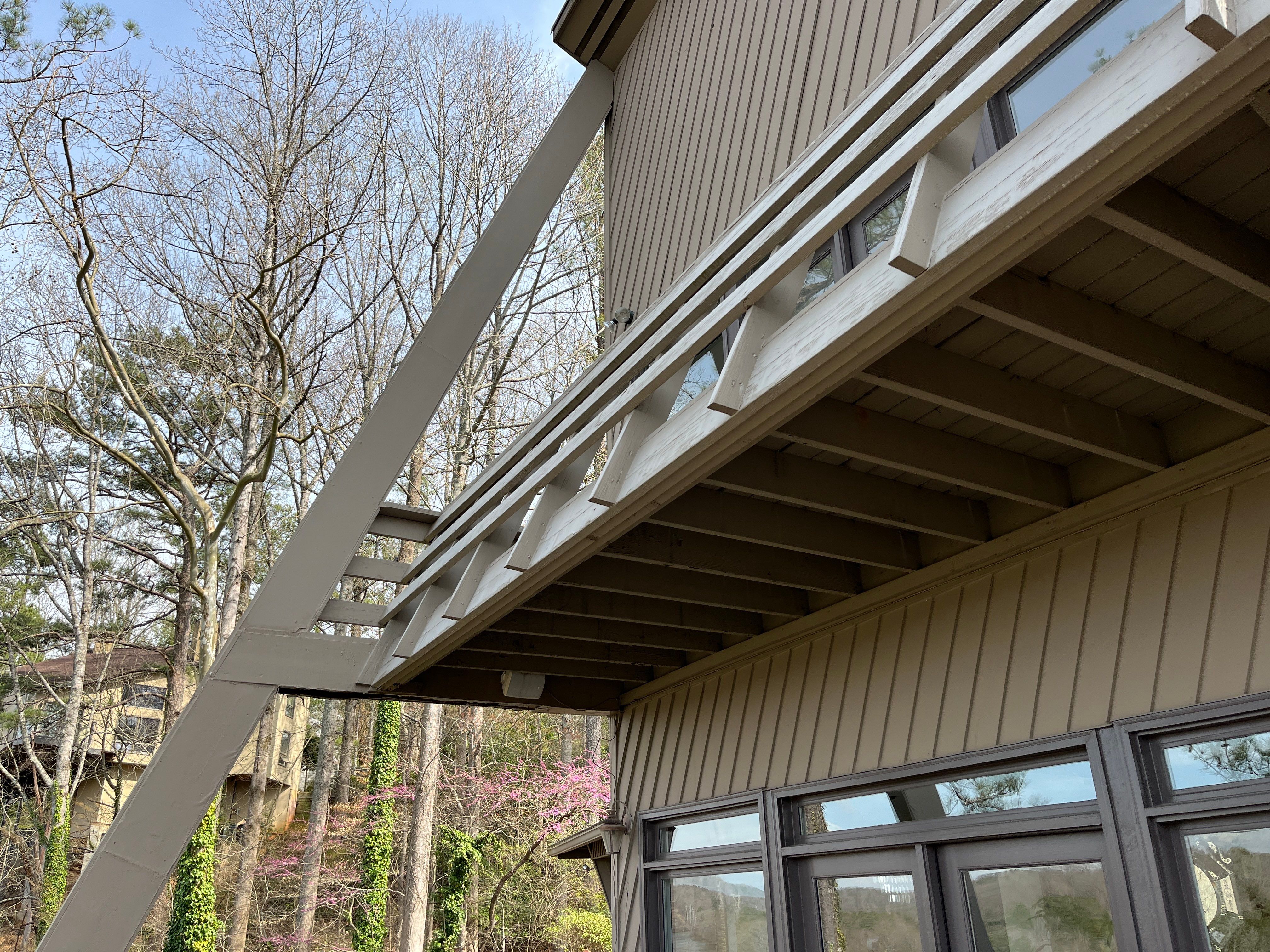 TimberTech Deck Replacement with Metal Cable Railing in Atlanta, GA by Nelson Exteriors