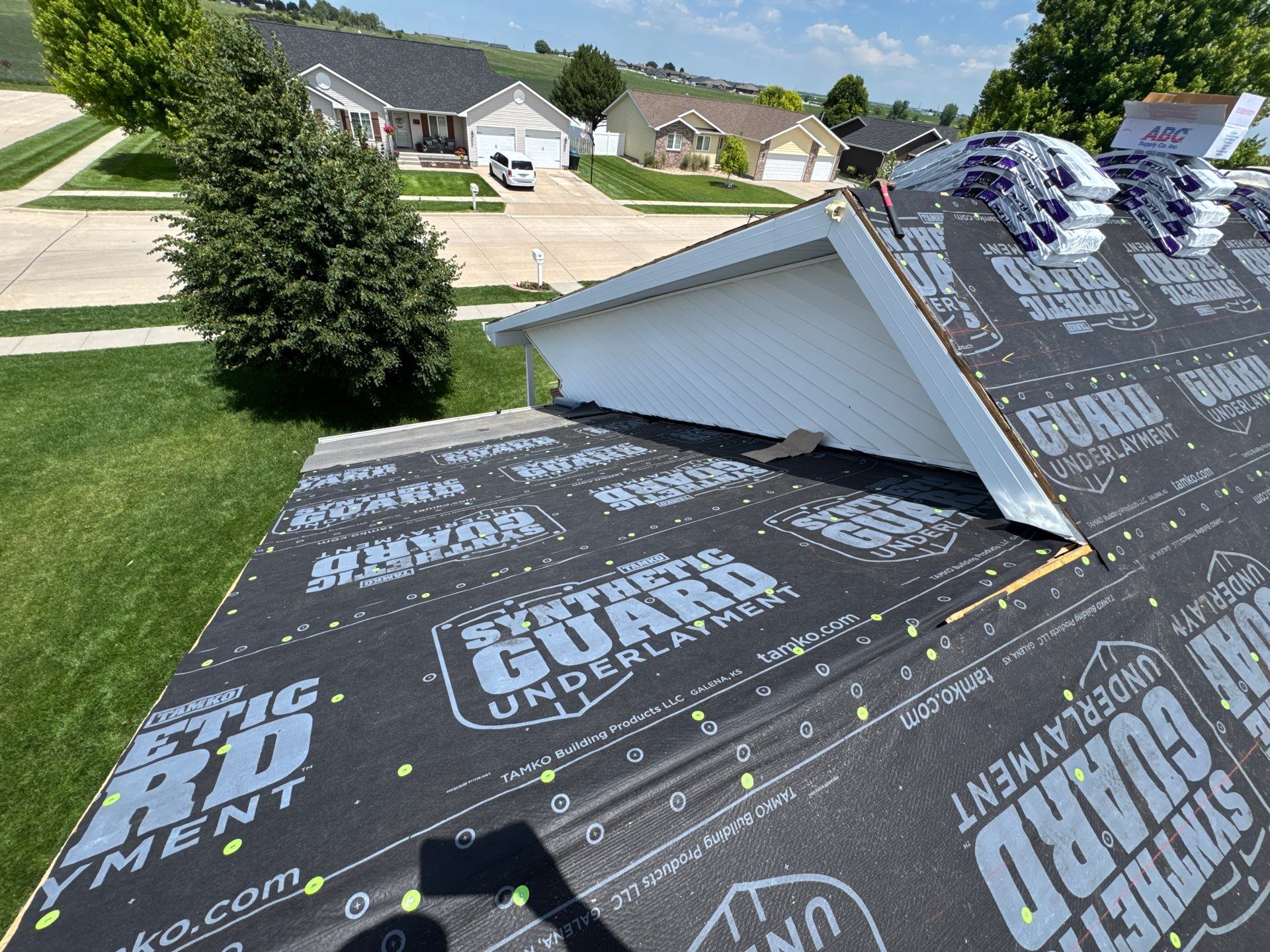 TAMKO Stormfighter Flex Rustic Black Roof in Kearney by Loyal Nine