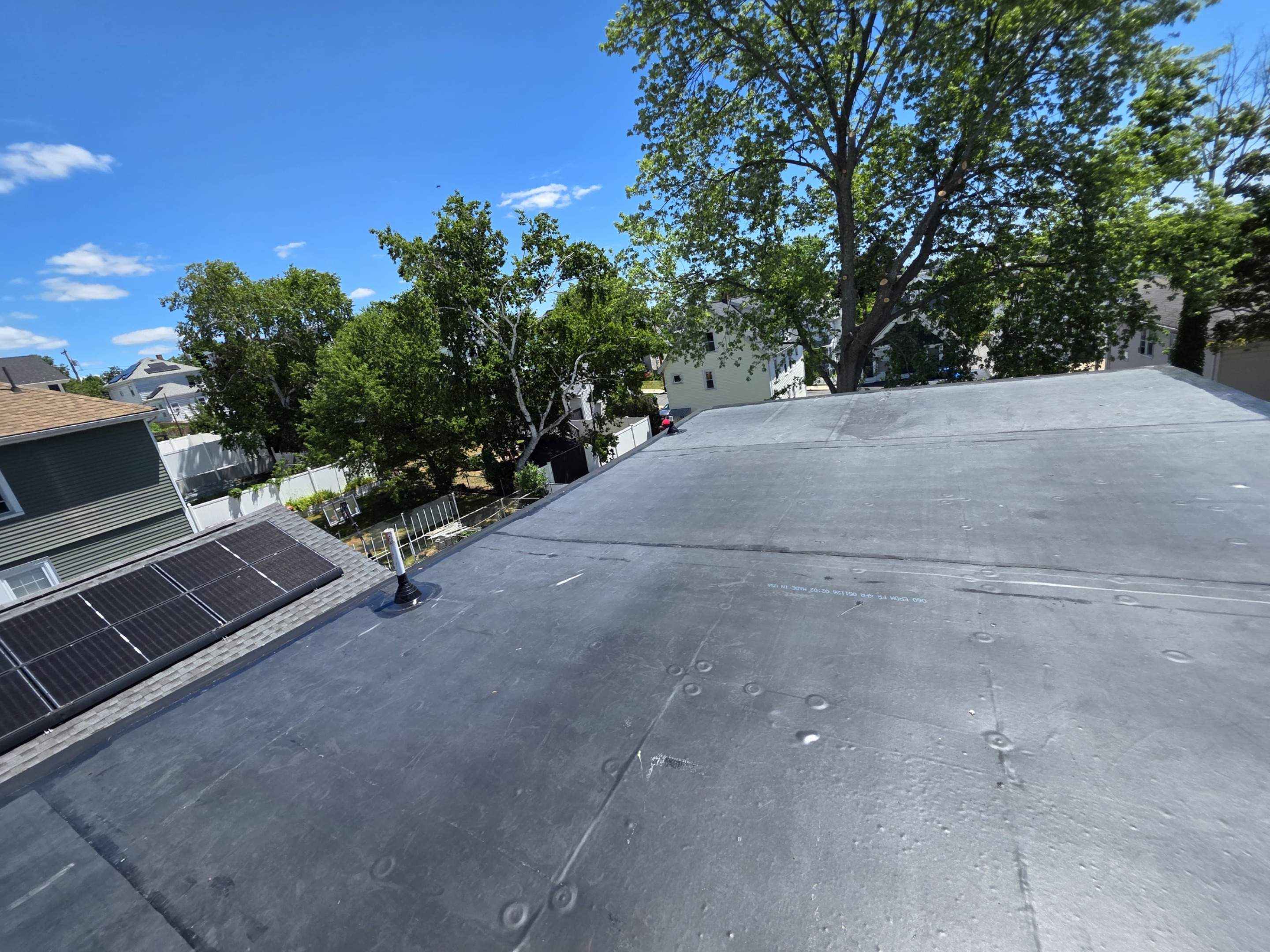 Revere EPDM Flat Roof Replacement — Durable Rubber Roofing System by JOHNNYS PRO