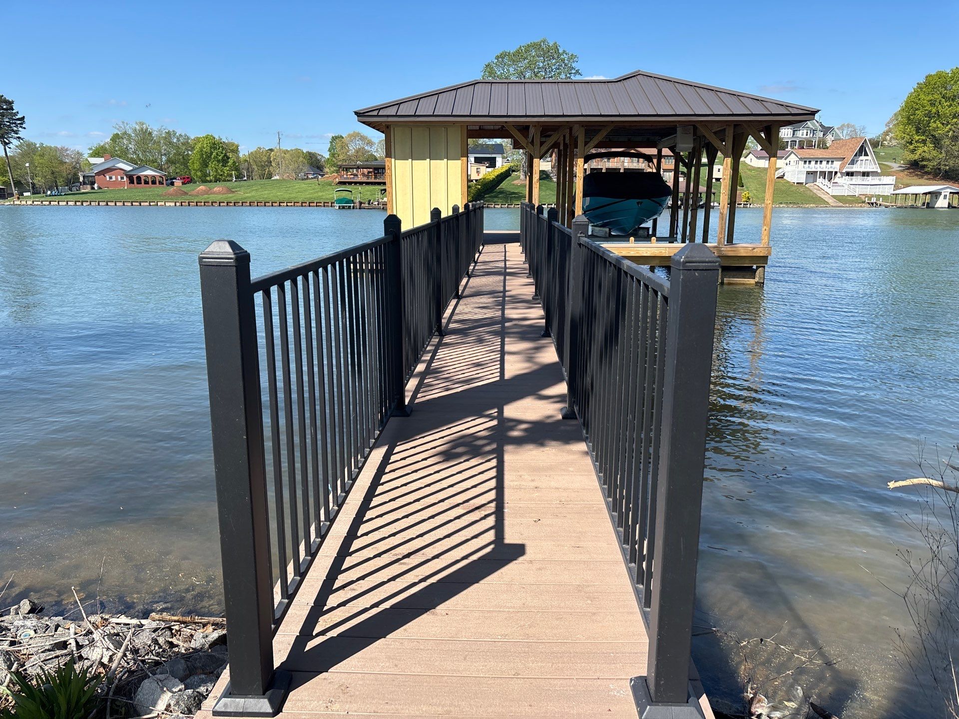 Dock using Wood Sealant by DuraSeal
