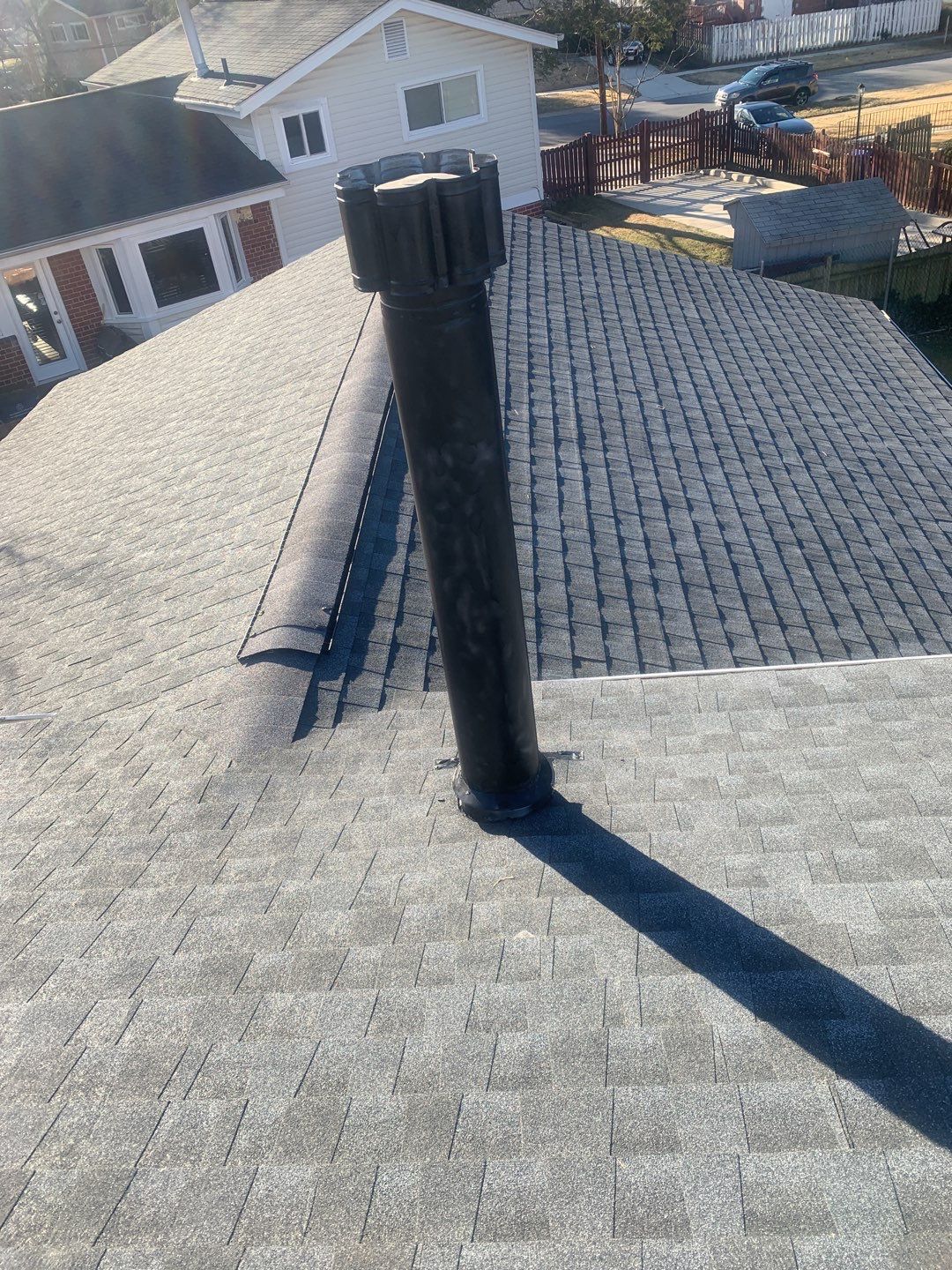 Roof Replacement using GAF Timberline HDZ by American Home Contractors