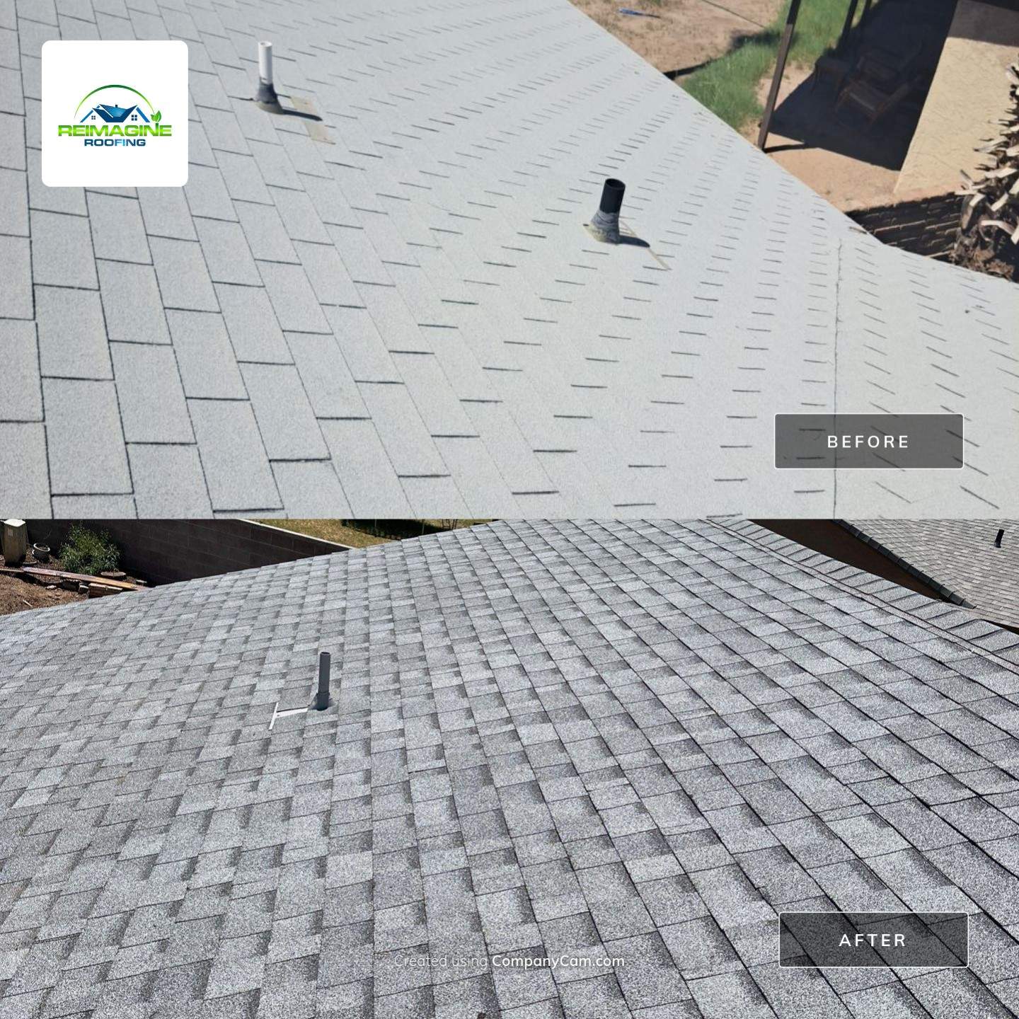 Estate Gray Shingles by Reimagine Roofing