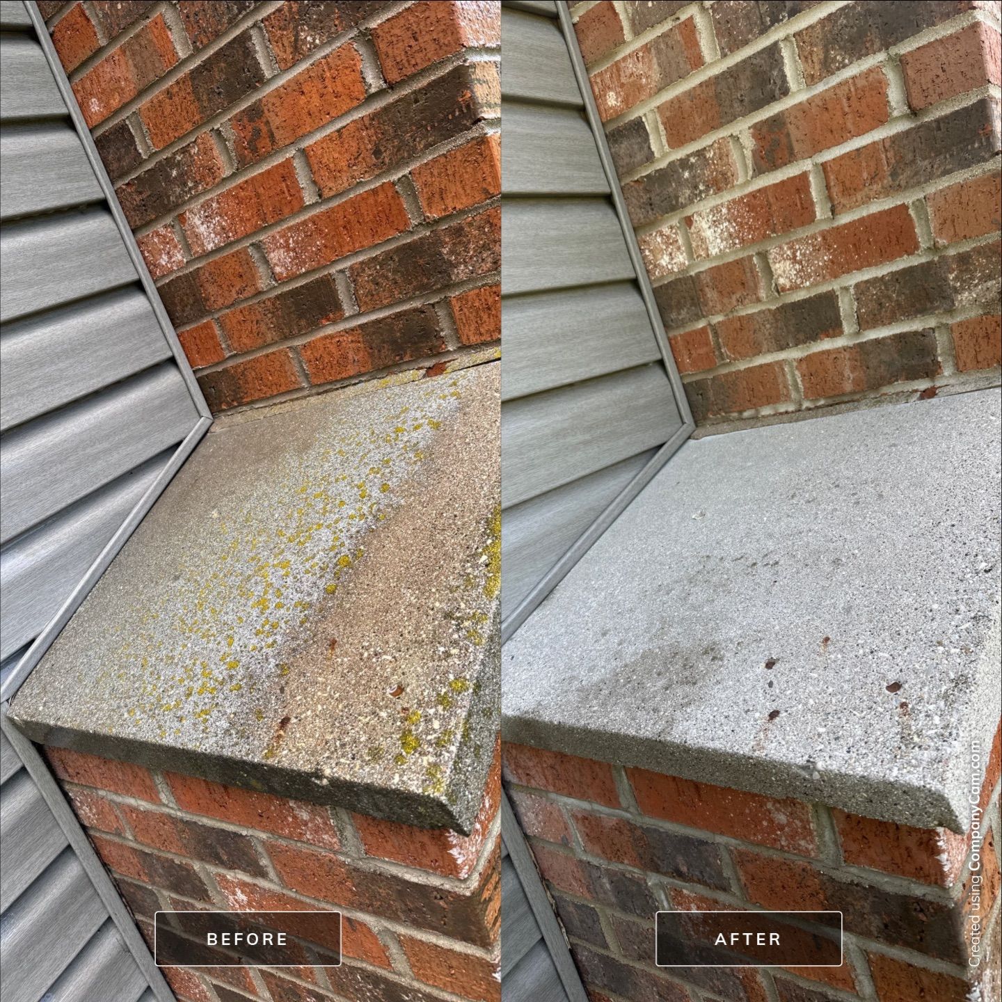 Project in Hoffman Estates by Simmons Power & Soft Washing