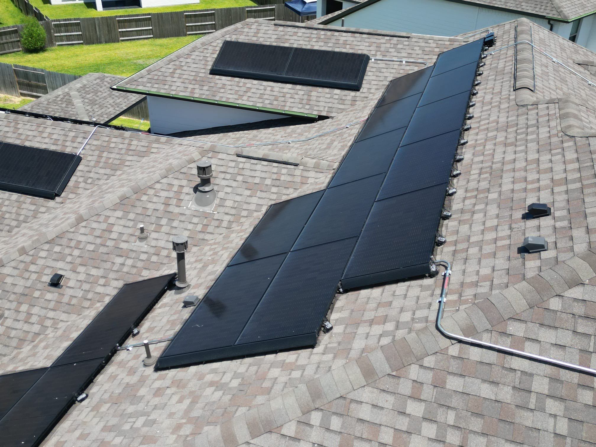 Solar Panel Cleaning and Mesh Guard Installation in Cypress by Zeal Power Washing