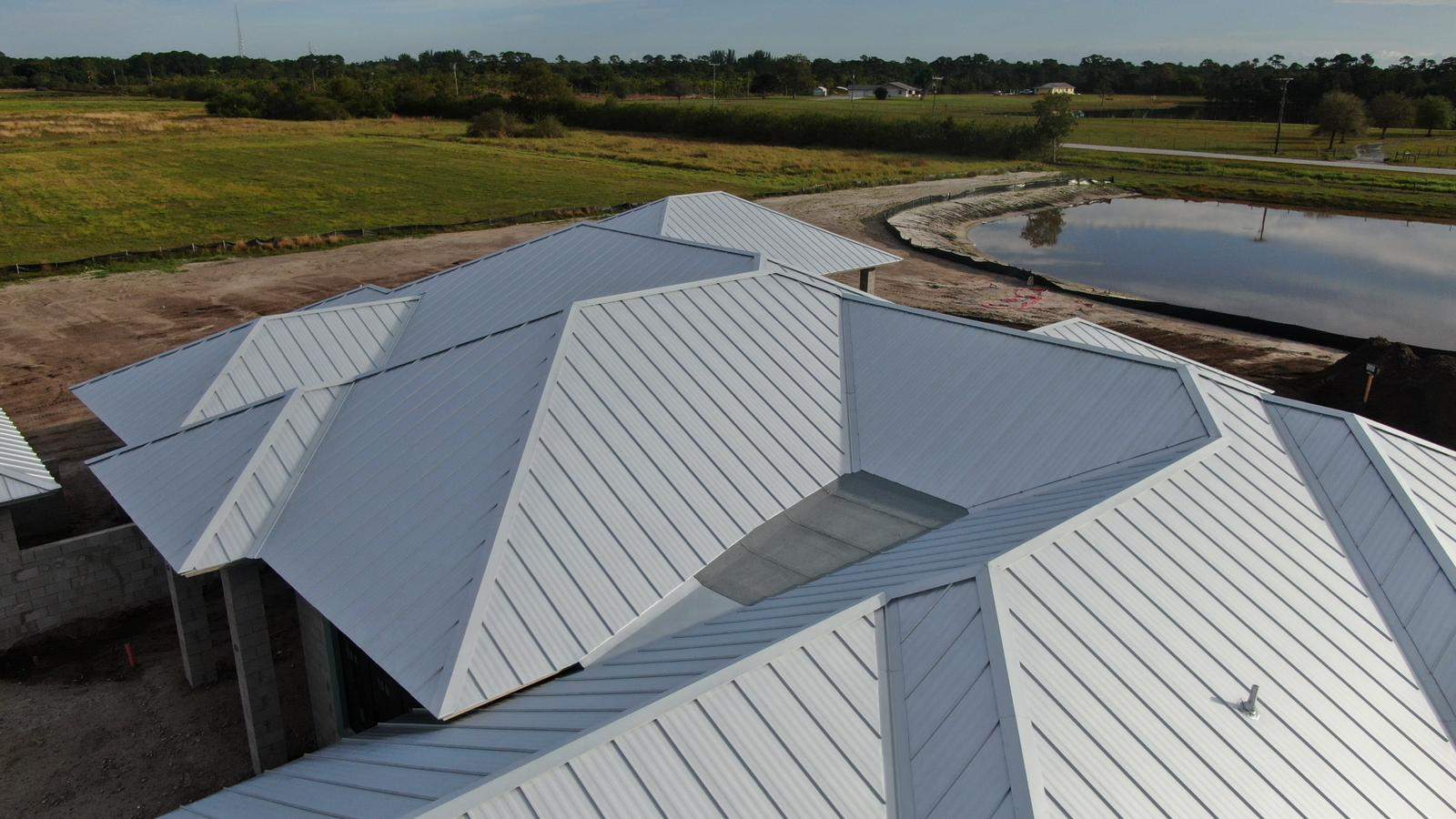 24ga 1" Nail-Strip Mill Finish by Total Roofing System The Metal Roof Experts
