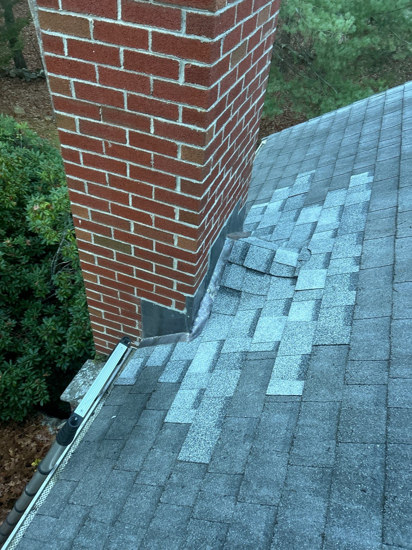 North Andover Chimney Flashing Repair with Lead Installation by Mighty Dog Roofing of Greater Middlesex County