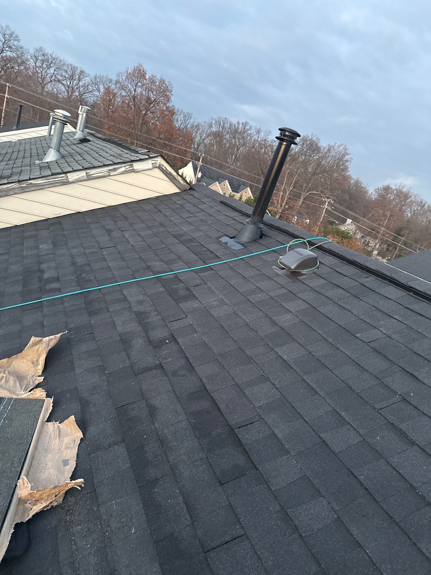 Fairfax: Residential Roof Replacement with CertainTeed Landmark in Charcoal Black by RM Banning, Inc.