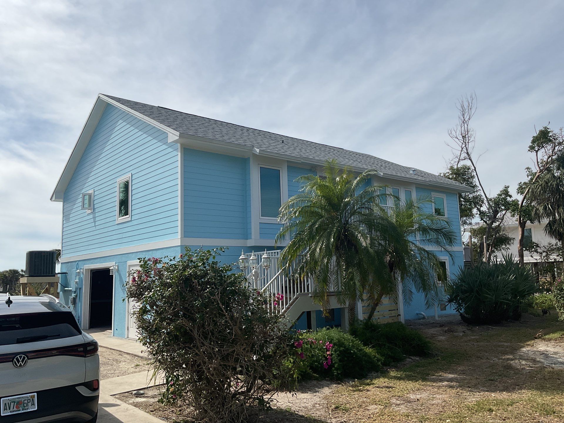 3X4 Elbow Downspouts in Sanibel FL by Gutter Professors