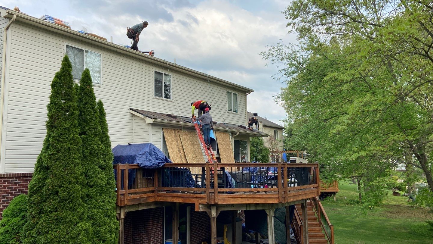 Roof Replacement using CertainTeed Landmark by 180 Contractors