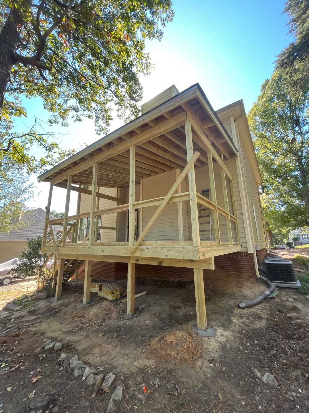 Sandy Cove - Screen Porch by Pillar and Pine