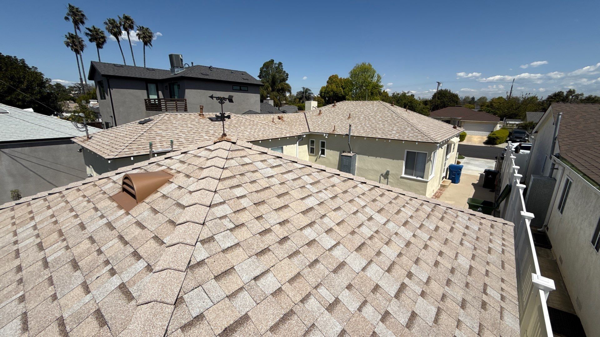Residential Roofing Installation using Owens Corning Duration Cool Shingles by Hull Brothers Roofing