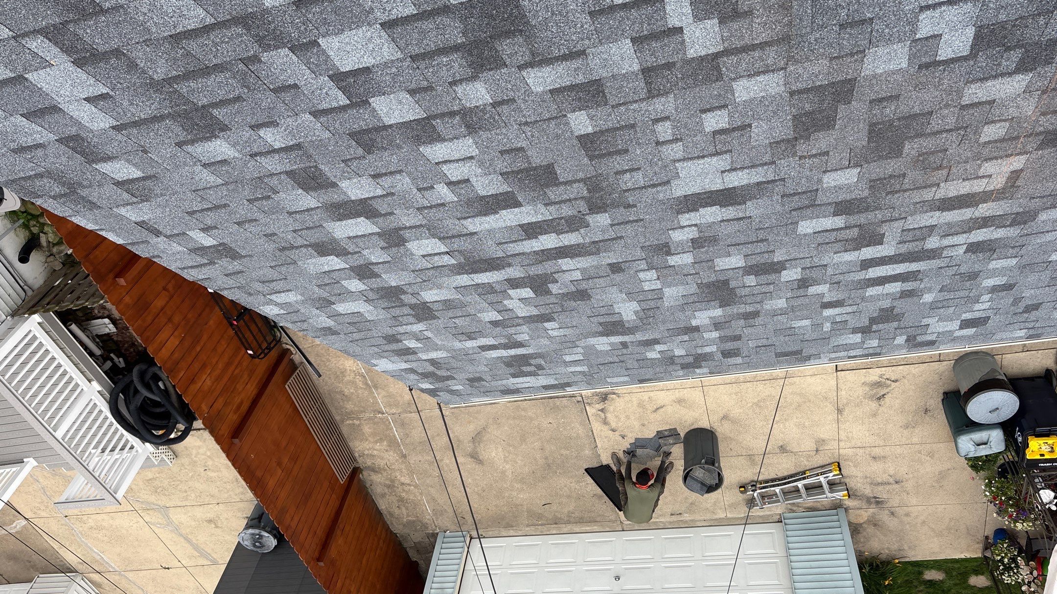 Roof Replacement using Owens Corning Slatestone Gray by 180 Contractors