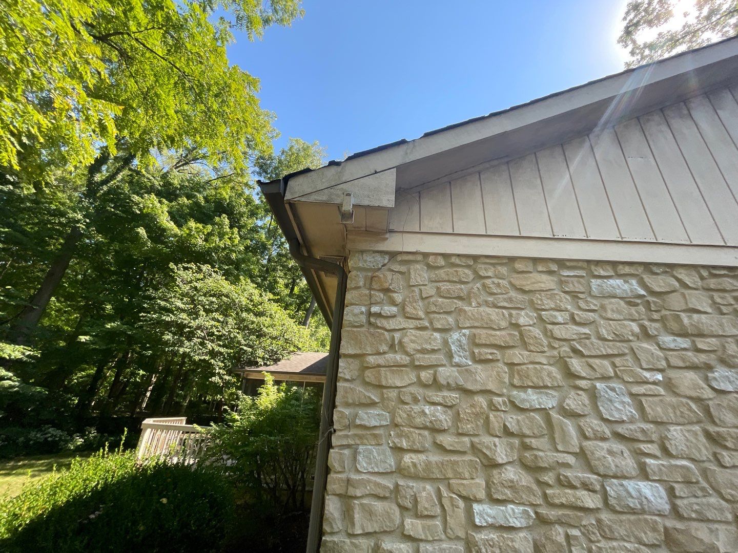 Seabreeze Roof Replacement, Exterior Siding and trim repairs and paint by 317 Roofing & Restorations