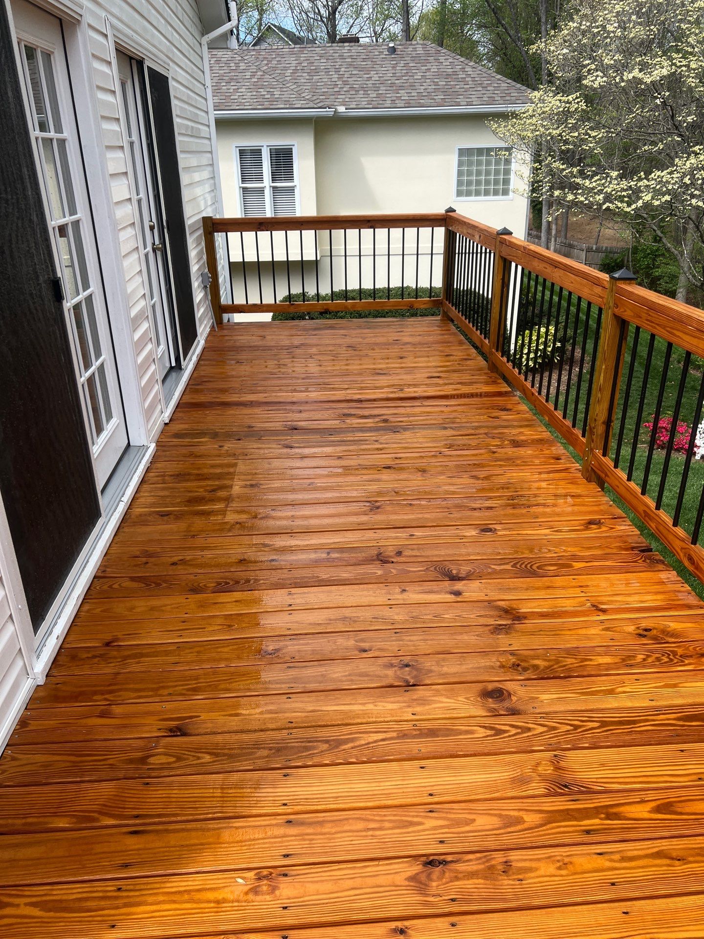 Weathered Deck using Wood Sealant by DuraSeal
