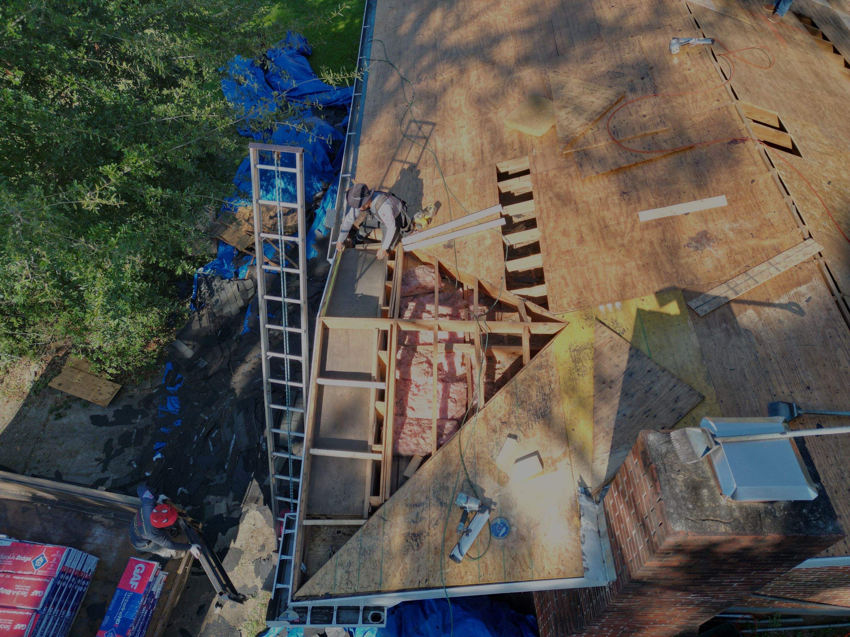 Roof replacement and Gutters Guards Installation  by Deerfield Roofing LLC