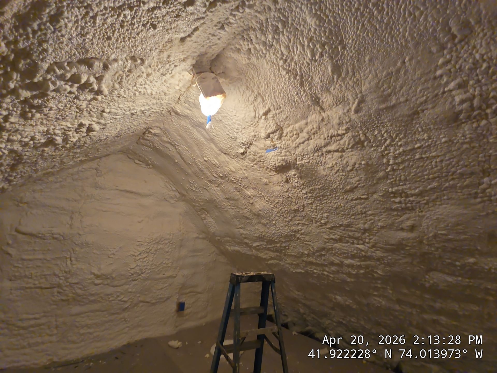 Attic Insulation using open cell spray foam by NYS Foam & Energy