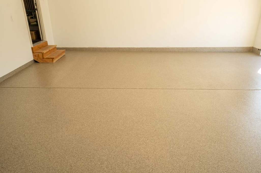 Polk Residence - Garage Floor Coating by Level 10 Coatings