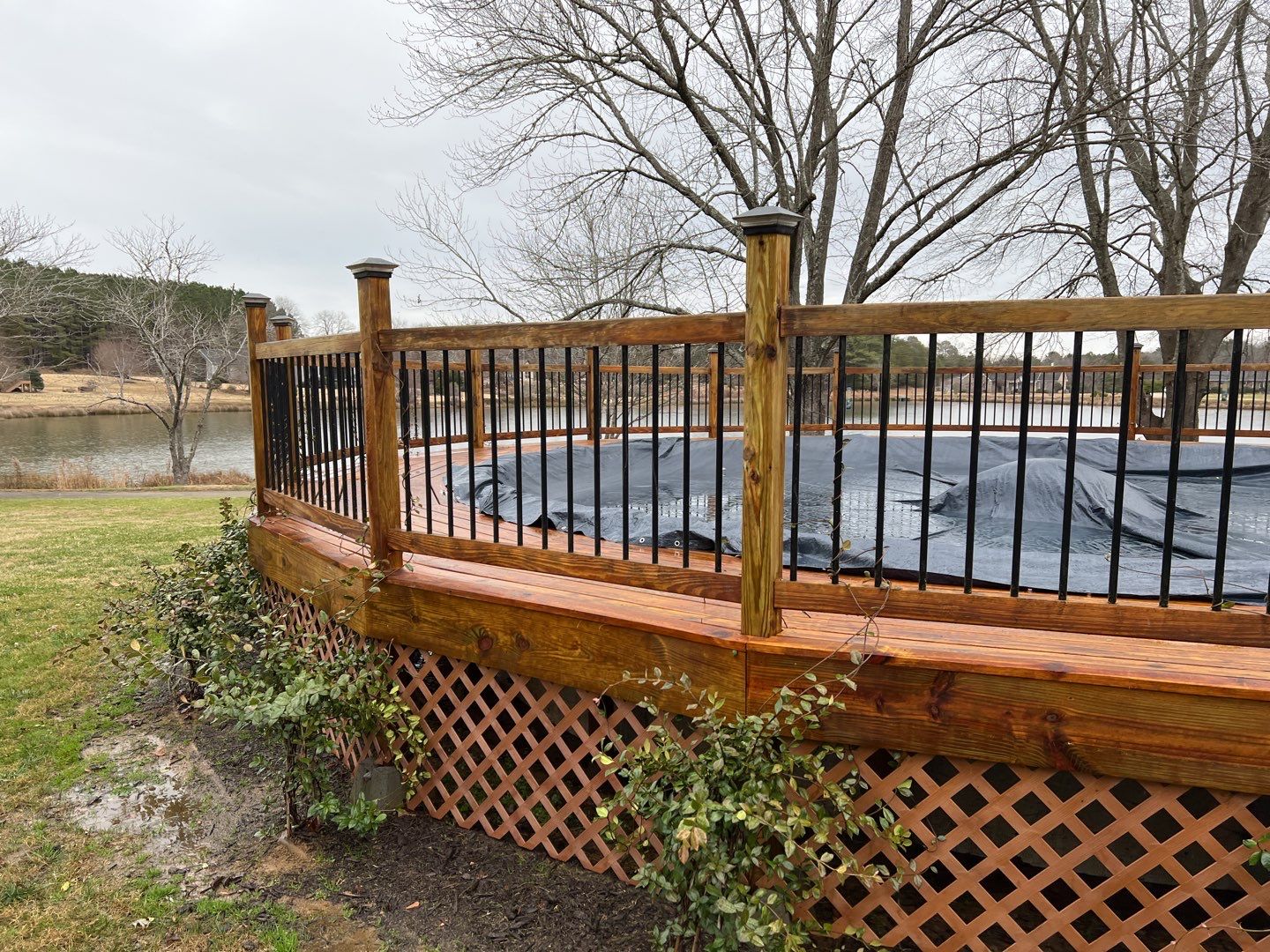 Weathered Deck using Wood Sealant by DuraSeal
