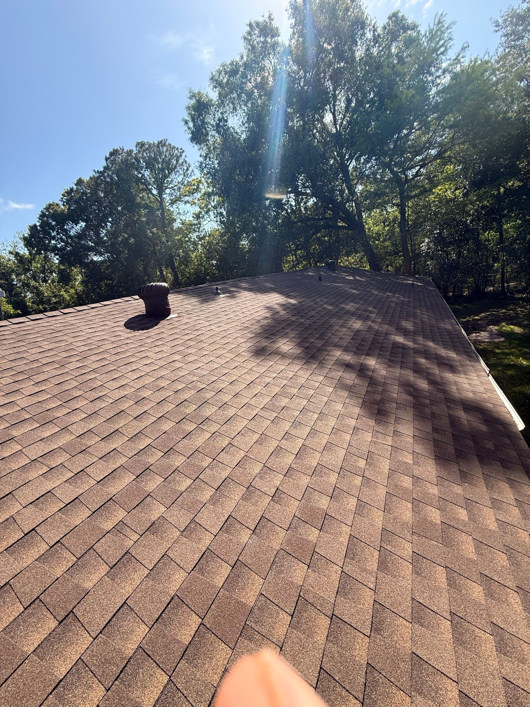 Full Residential Roof Replacement and Structural Repair in Long Beach using GAF HDZ BARKWOOD by Frontline Roofing