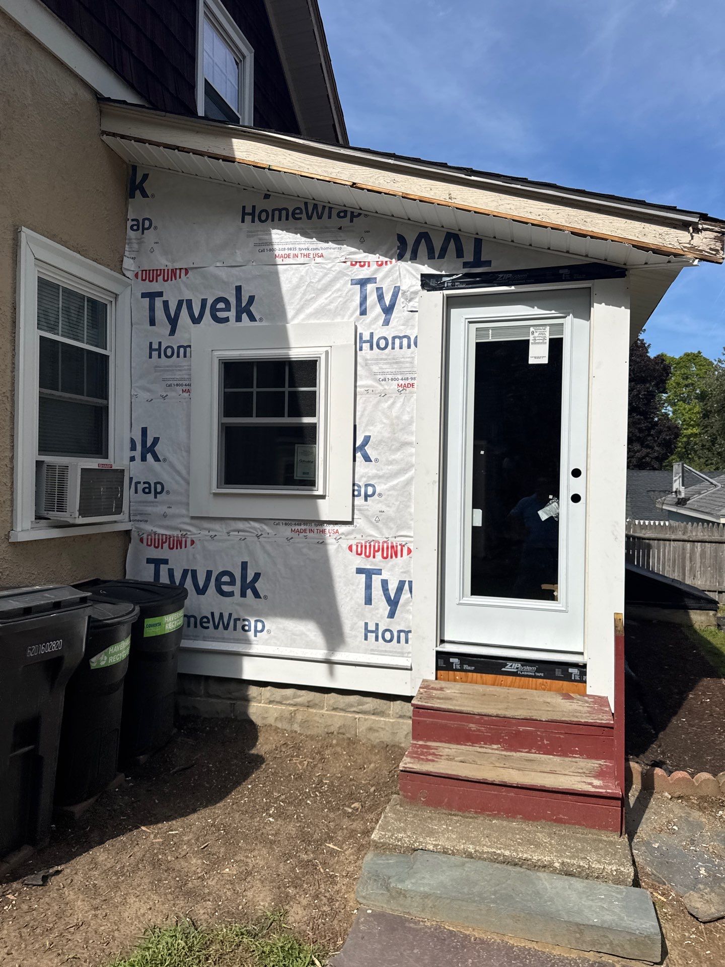 James Hardie Siding & ProVia Windows with Masonite Door – Haverhill, MA by Mighty Dog Roofing of Greater Middlesex County