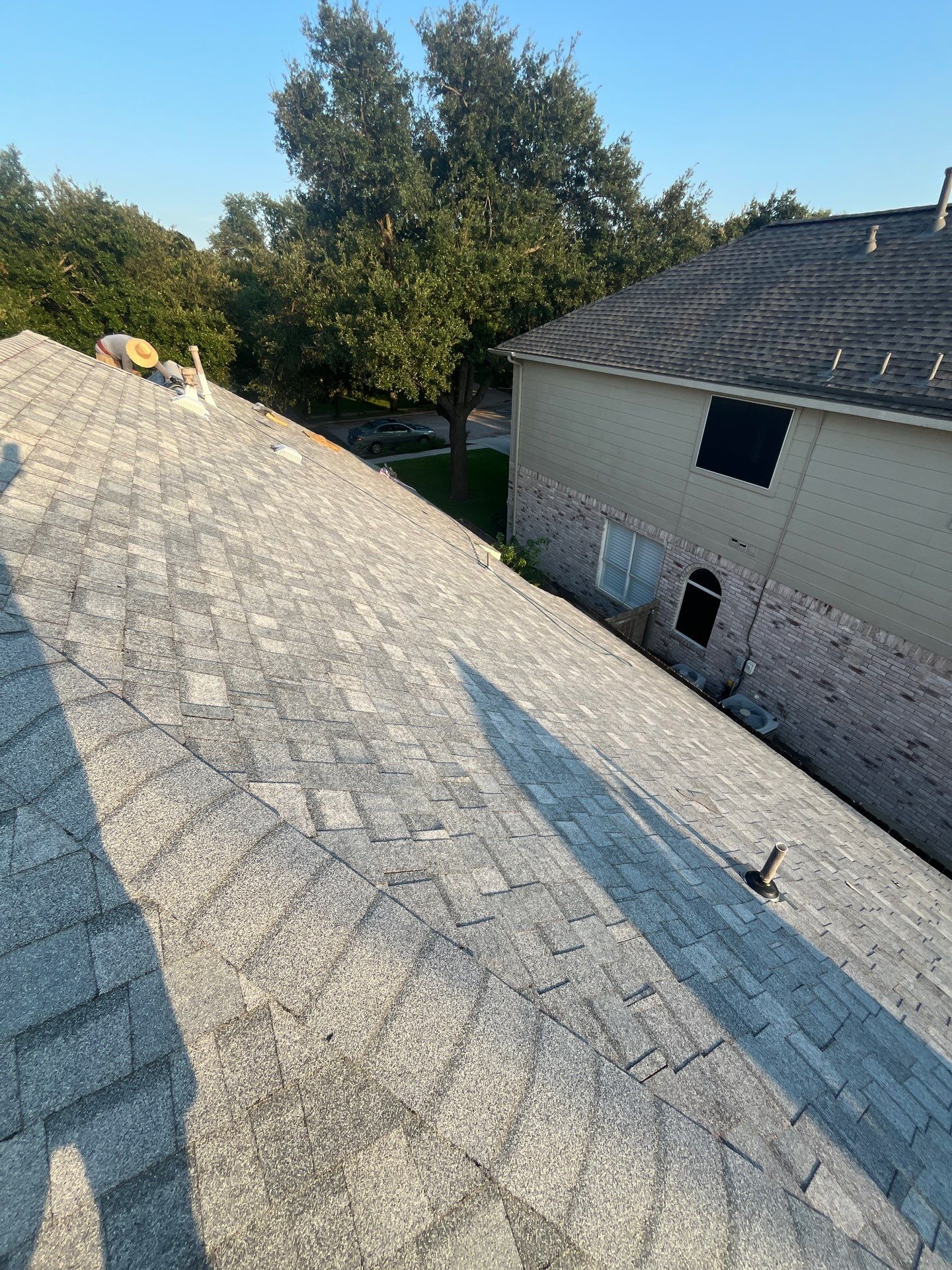 Hail Damage Roof & Gutter Replacement in Austin, TX by Cool Roofs