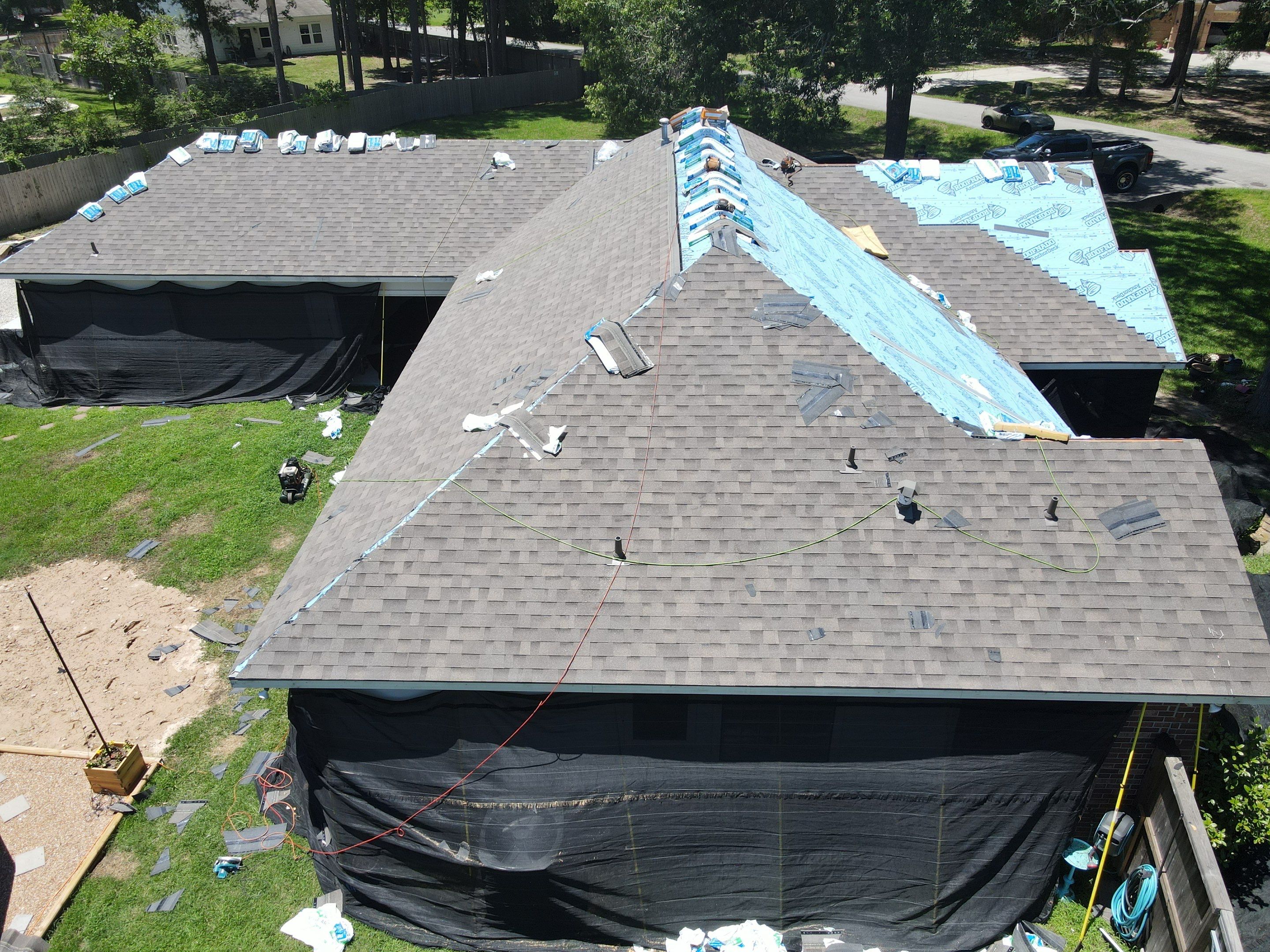 Residential Roofing Installation using Malarkey Vista Impact Resistant by Roof Concepts Construction