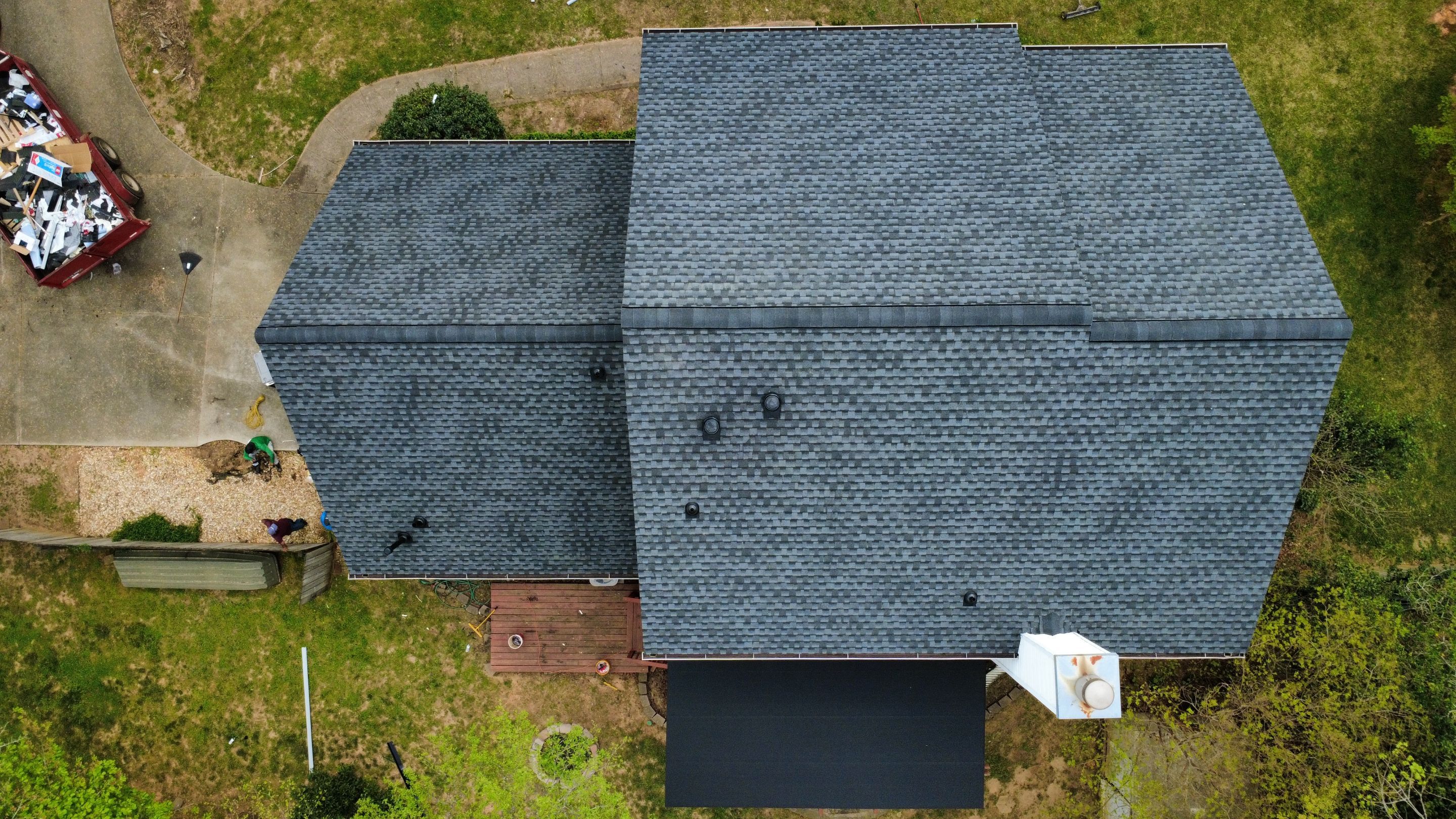 Cumming, GA Roof Replacement GAF Timberline UHDZ Charcoal by Reset Roofing
