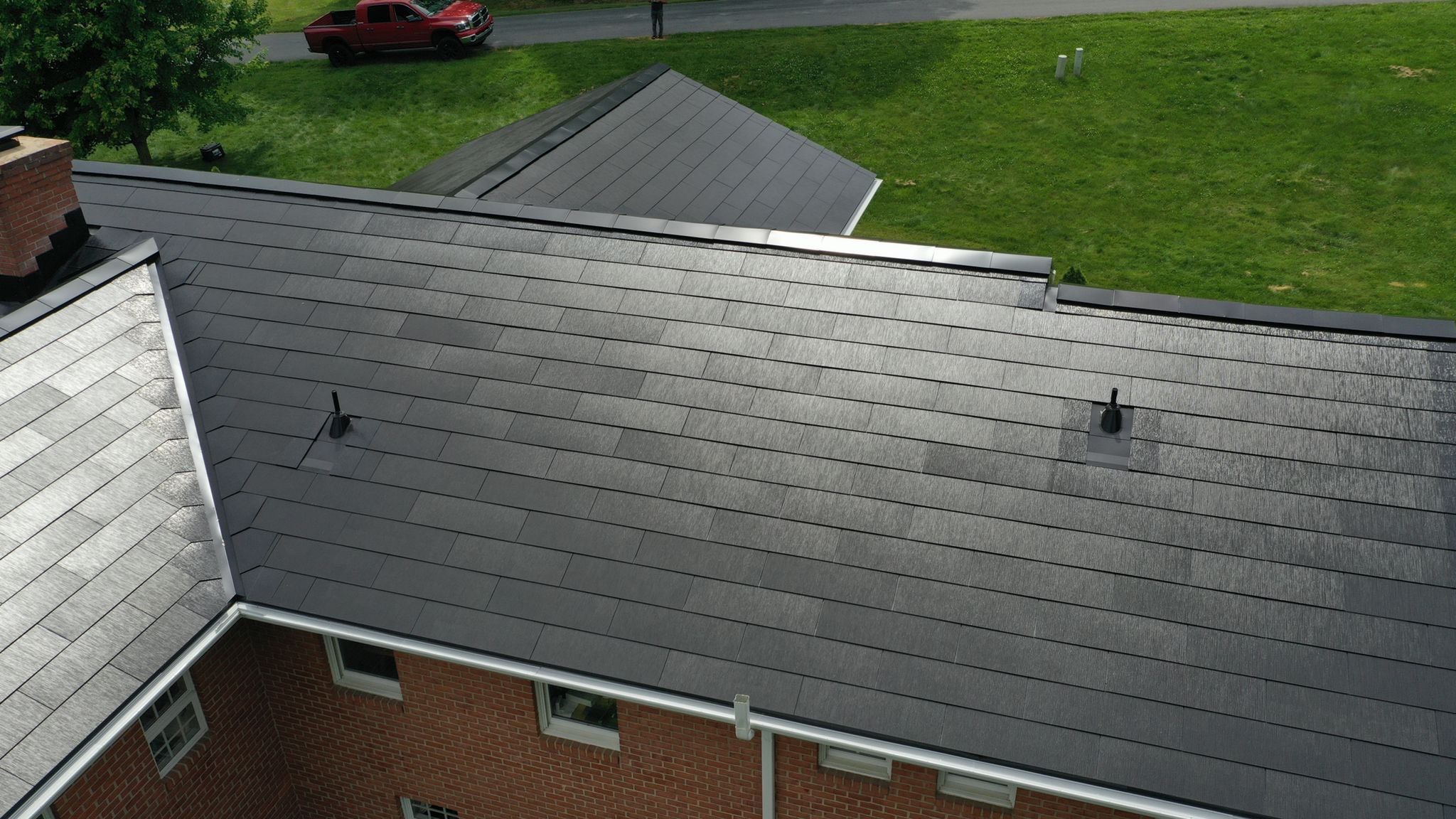 Tesla Solar Roof Installation by American Home Contractors